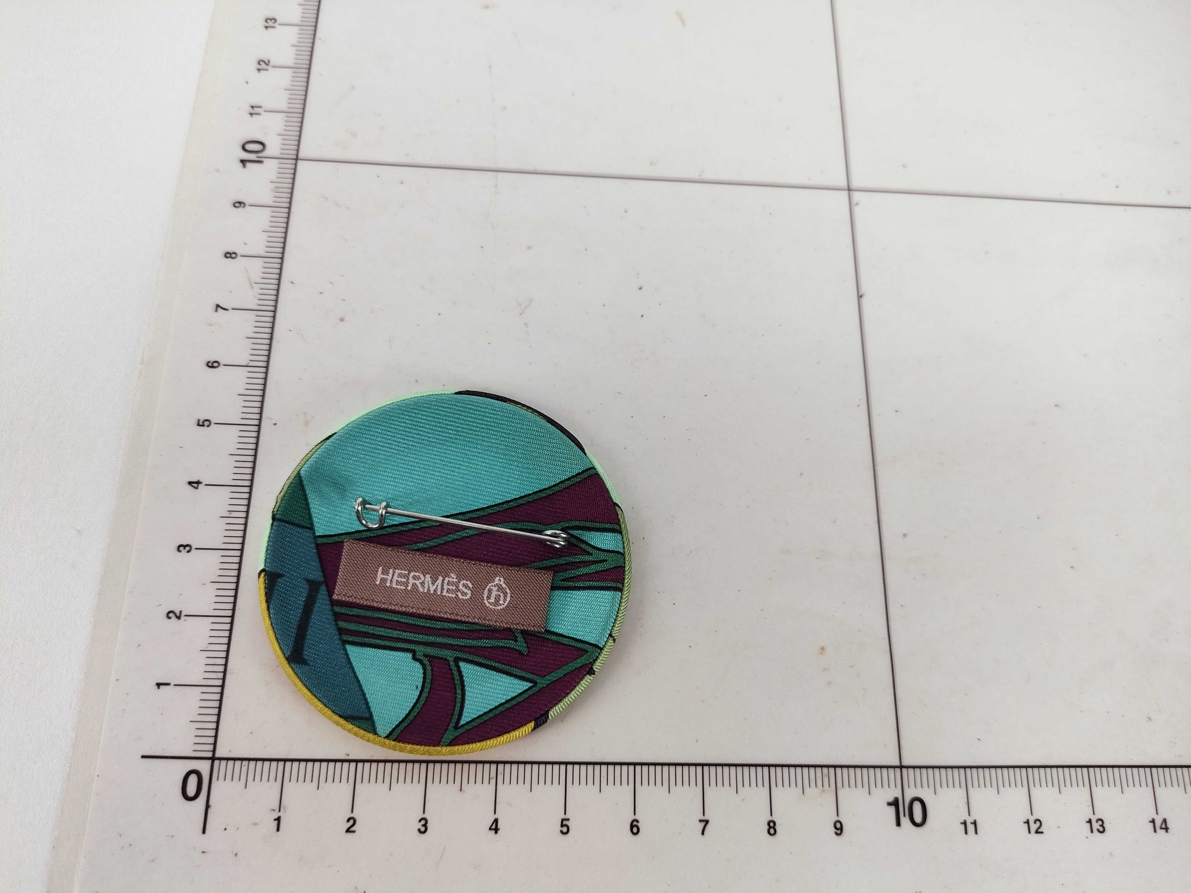 Petit H Brooch, Turquoise Blue x Multicolor Brooch — view 9