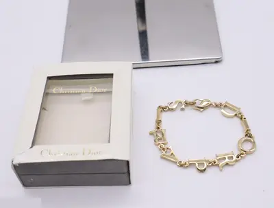 GP Dior Paris logo bracelet, with box and warranty, wrist size approximately 18.5 cm.