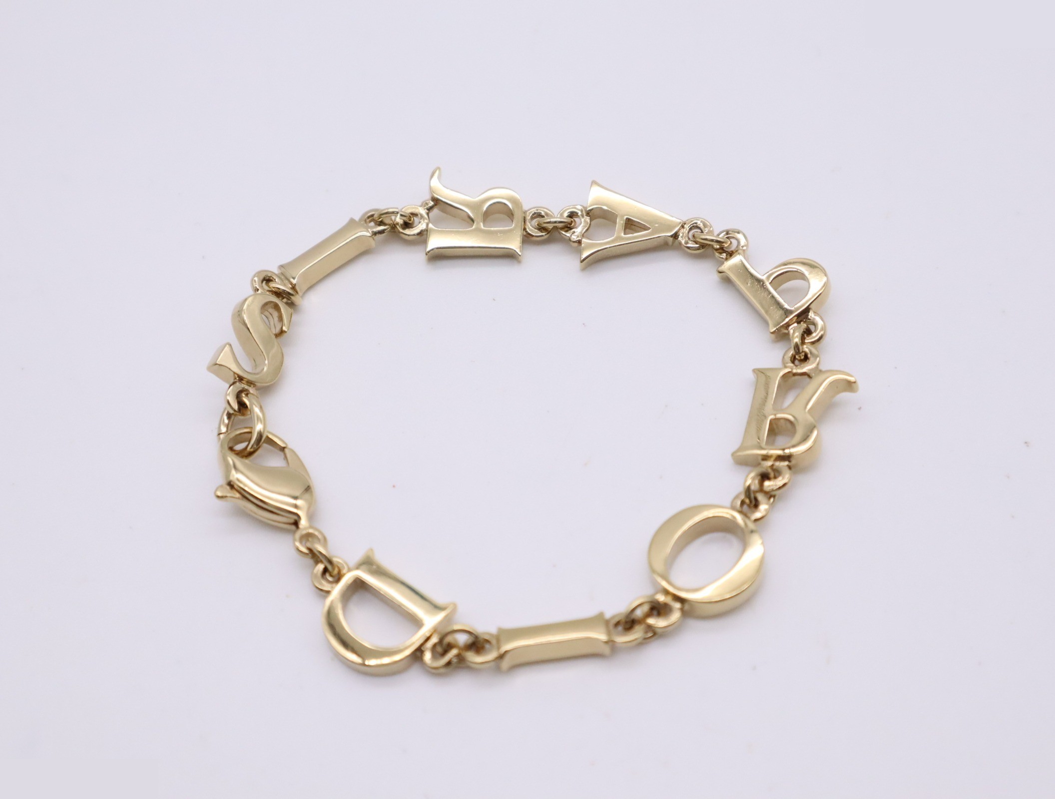 GP Dior Paris logo bracelet, with box and warranty, wrist size approximately 18.5 cm. — view 2