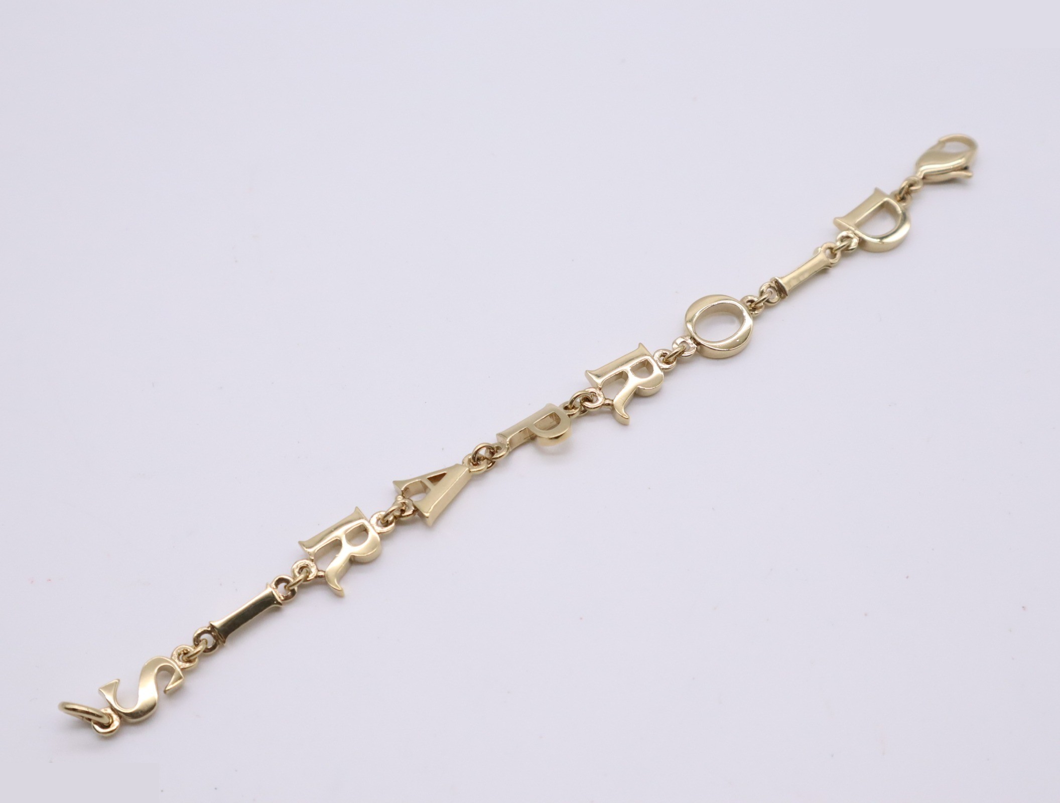 GP Dior Paris logo bracelet, with box and warranty, wrist size approximately 18.5 cm. — view 5