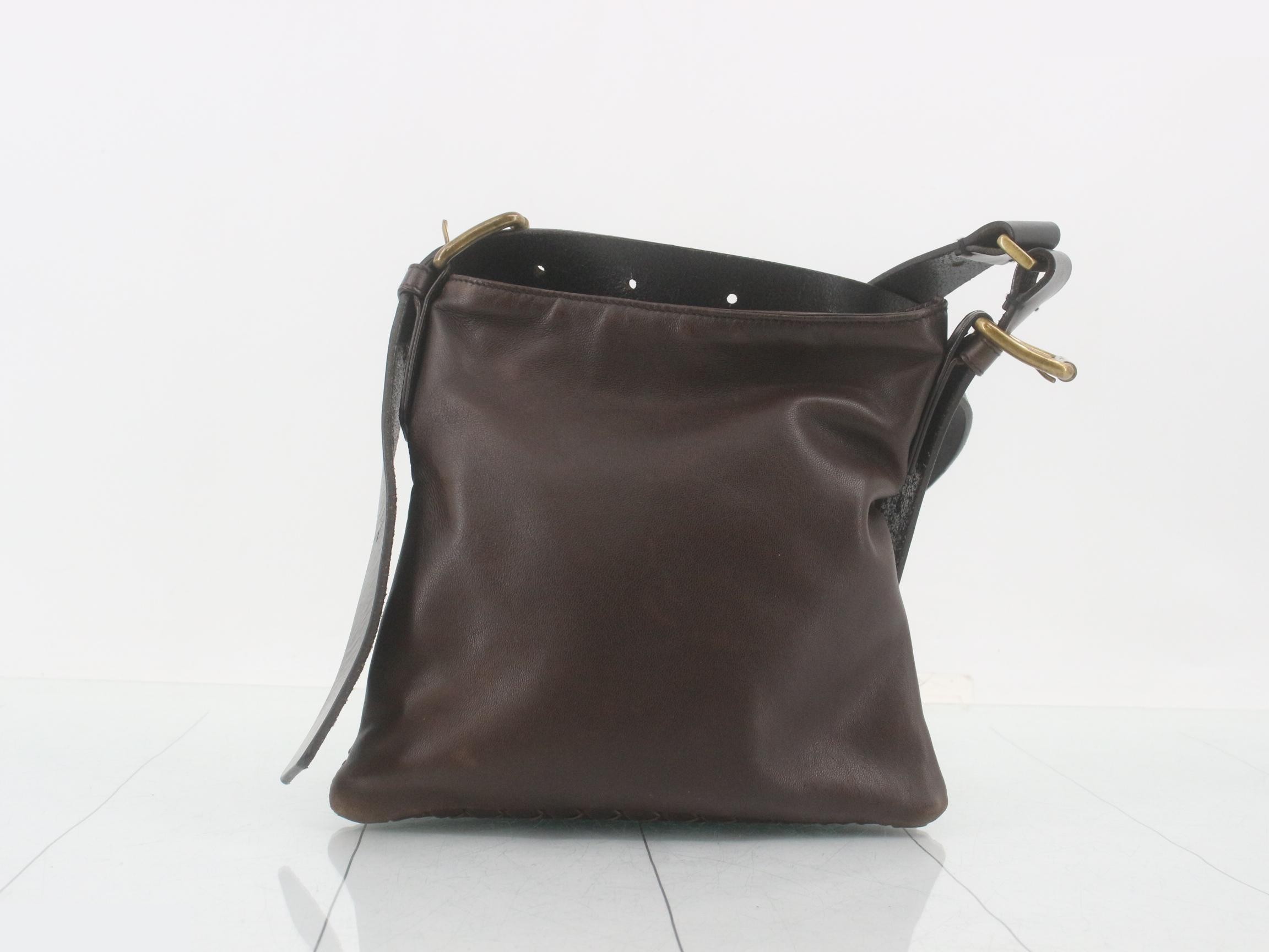 Intrecciato (bag) - Shoulder bag - Brown — view 2