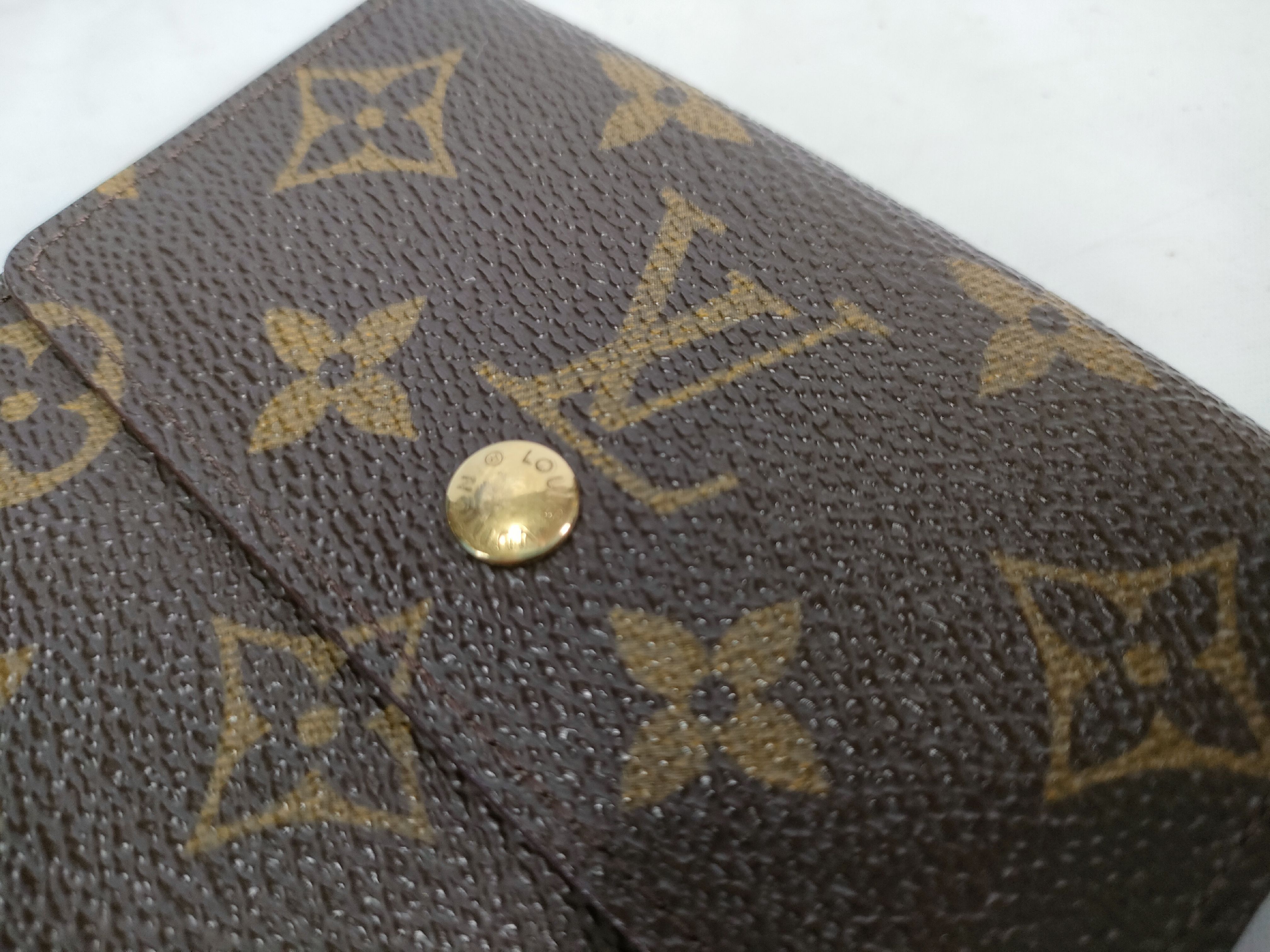 Monogram M61654 Portefeuille Elise Double Snap Wallet — view 7
