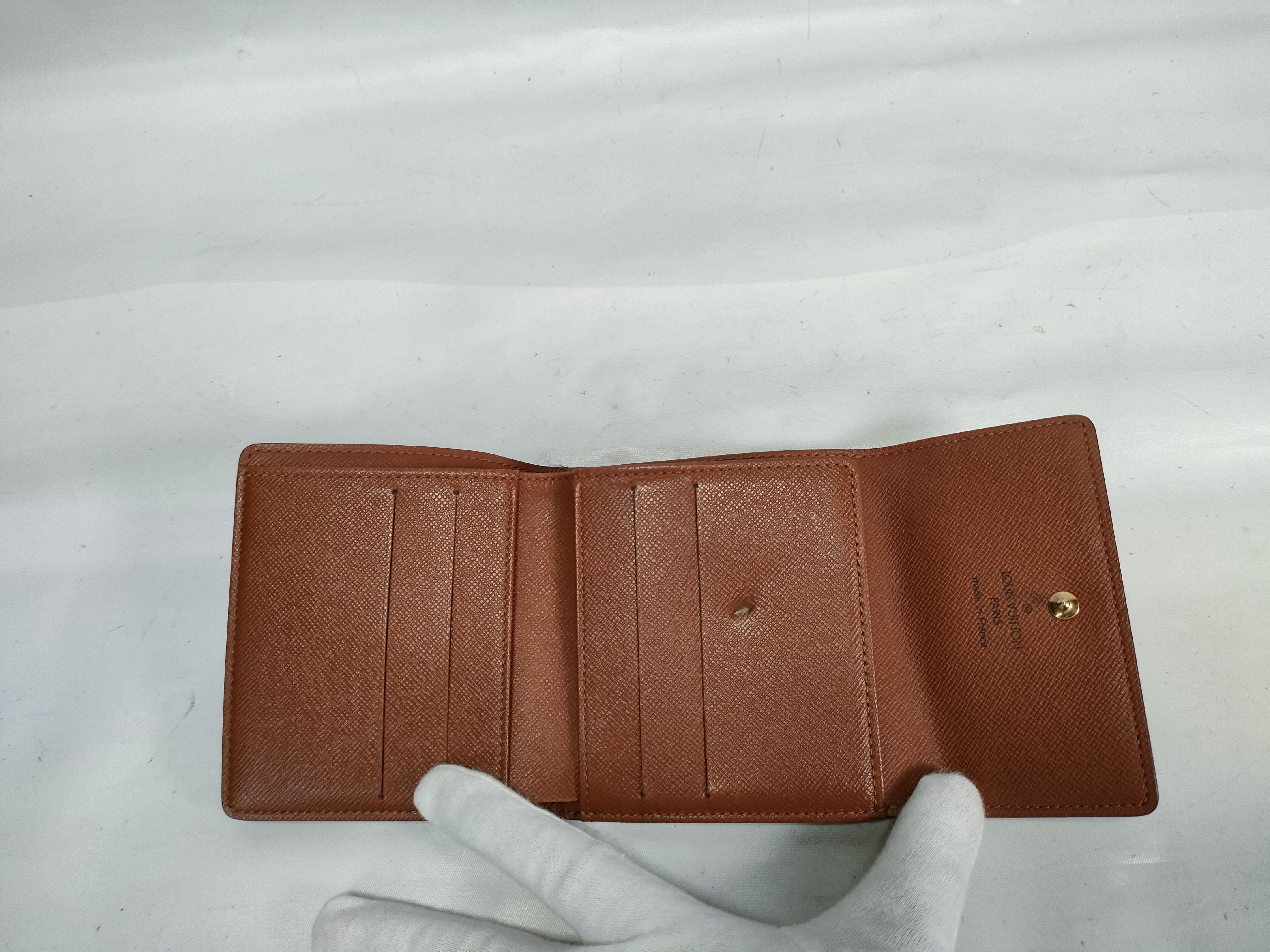 Monogram M61654 Portefeuille Elise Double Snap Wallet — view 8