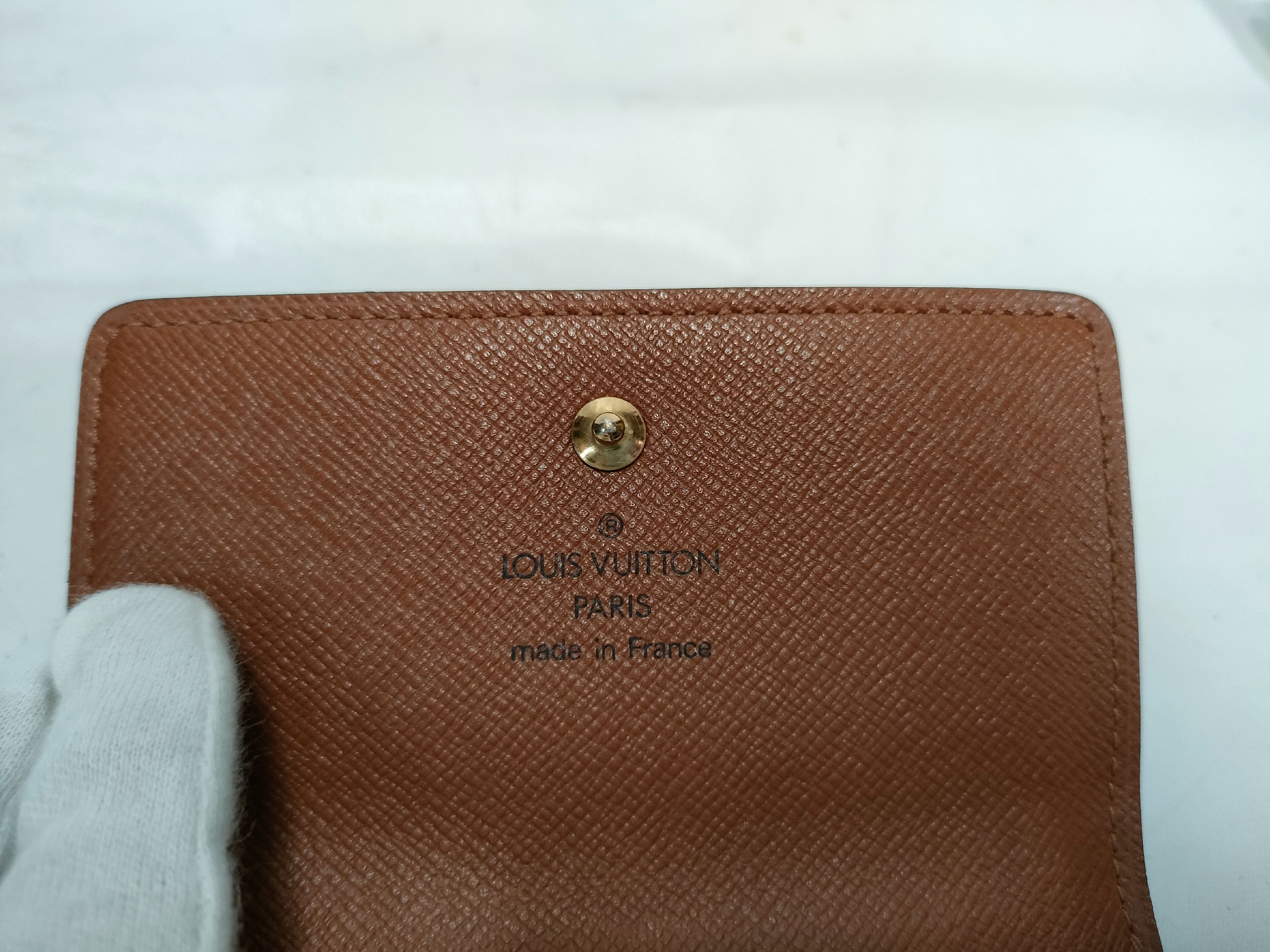 Monogram M61654 Portefeuille Elise Double Snap Wallet — view 9