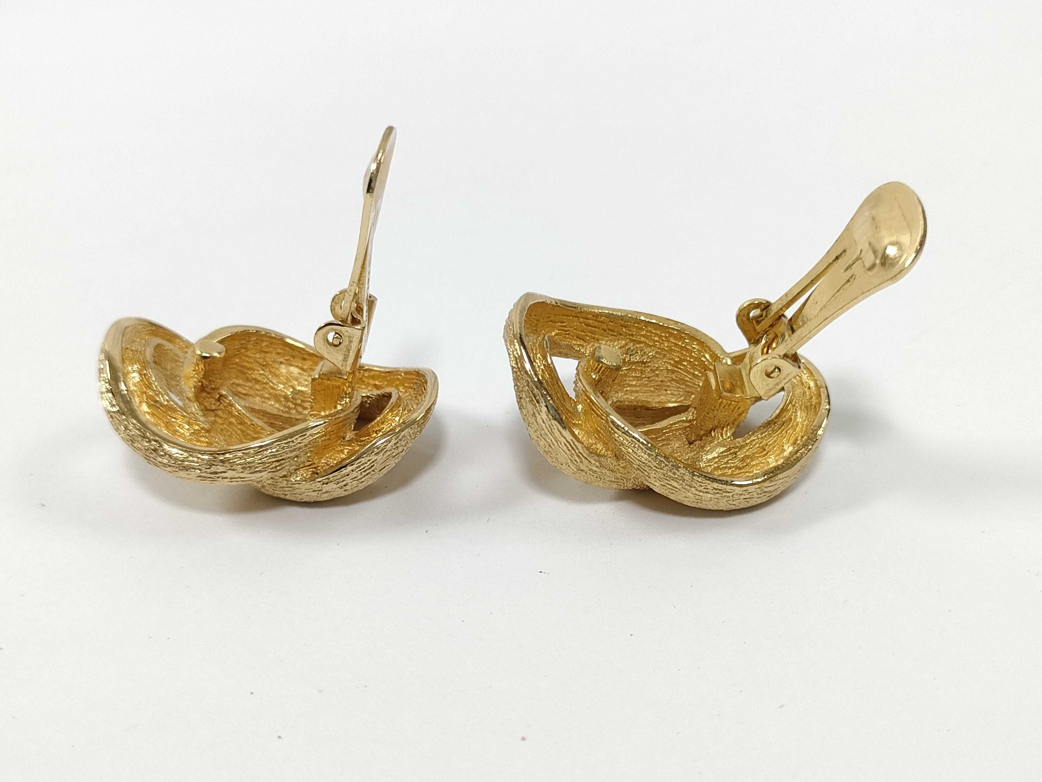 Vintage Gold Earrings — view 5