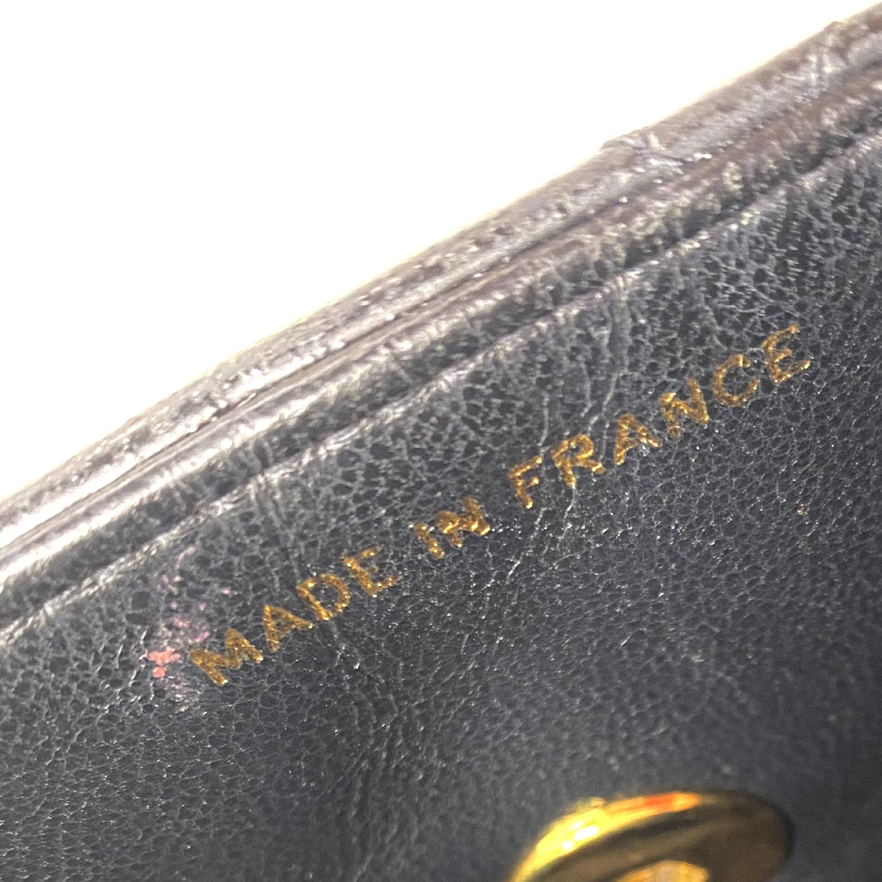 Mini Matelassé Coco Mark Turnlock Patent Double Chain Handbag — view 11