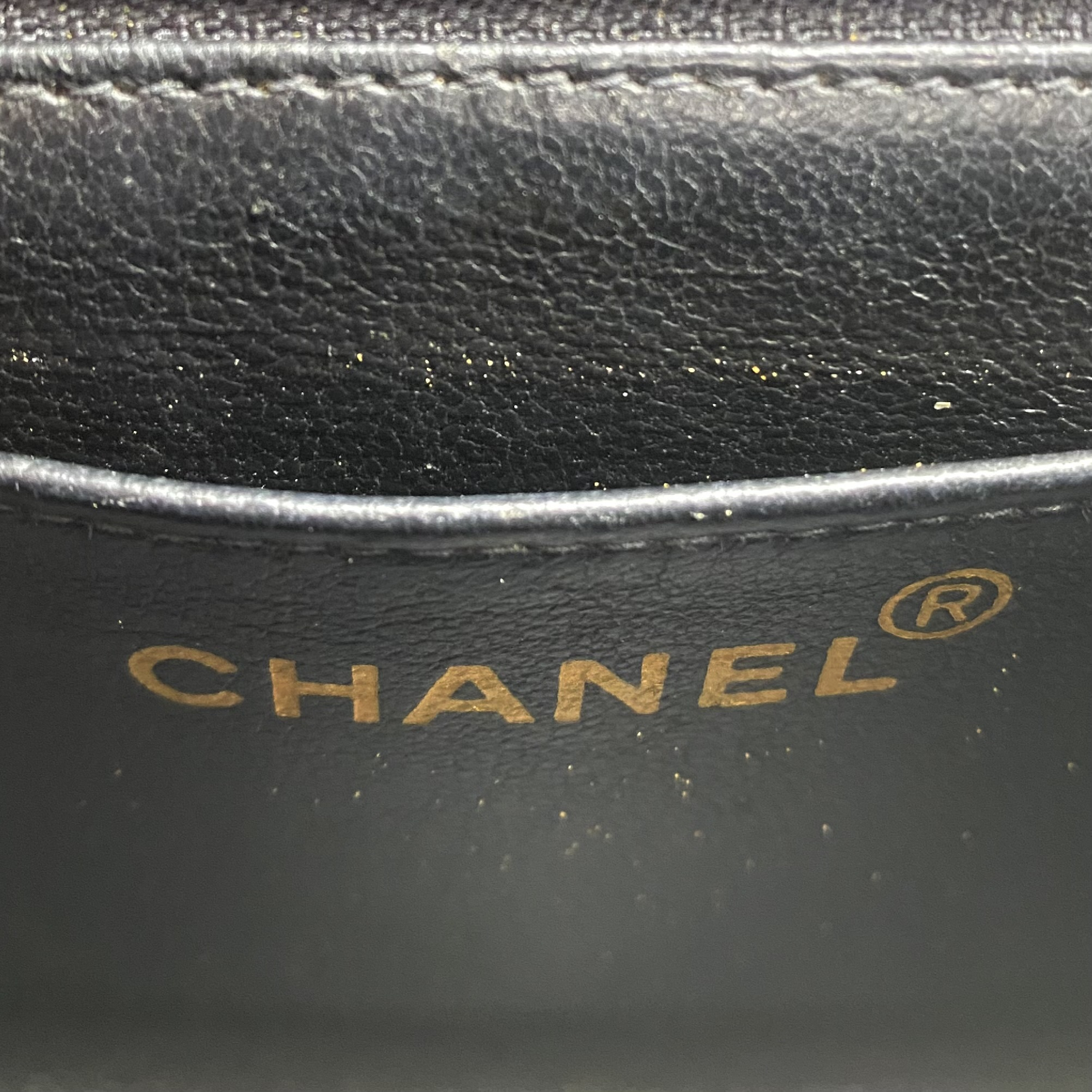 Mini Matelassé Coco Mark Turnlock Patent Double Chain Handbag — view 10