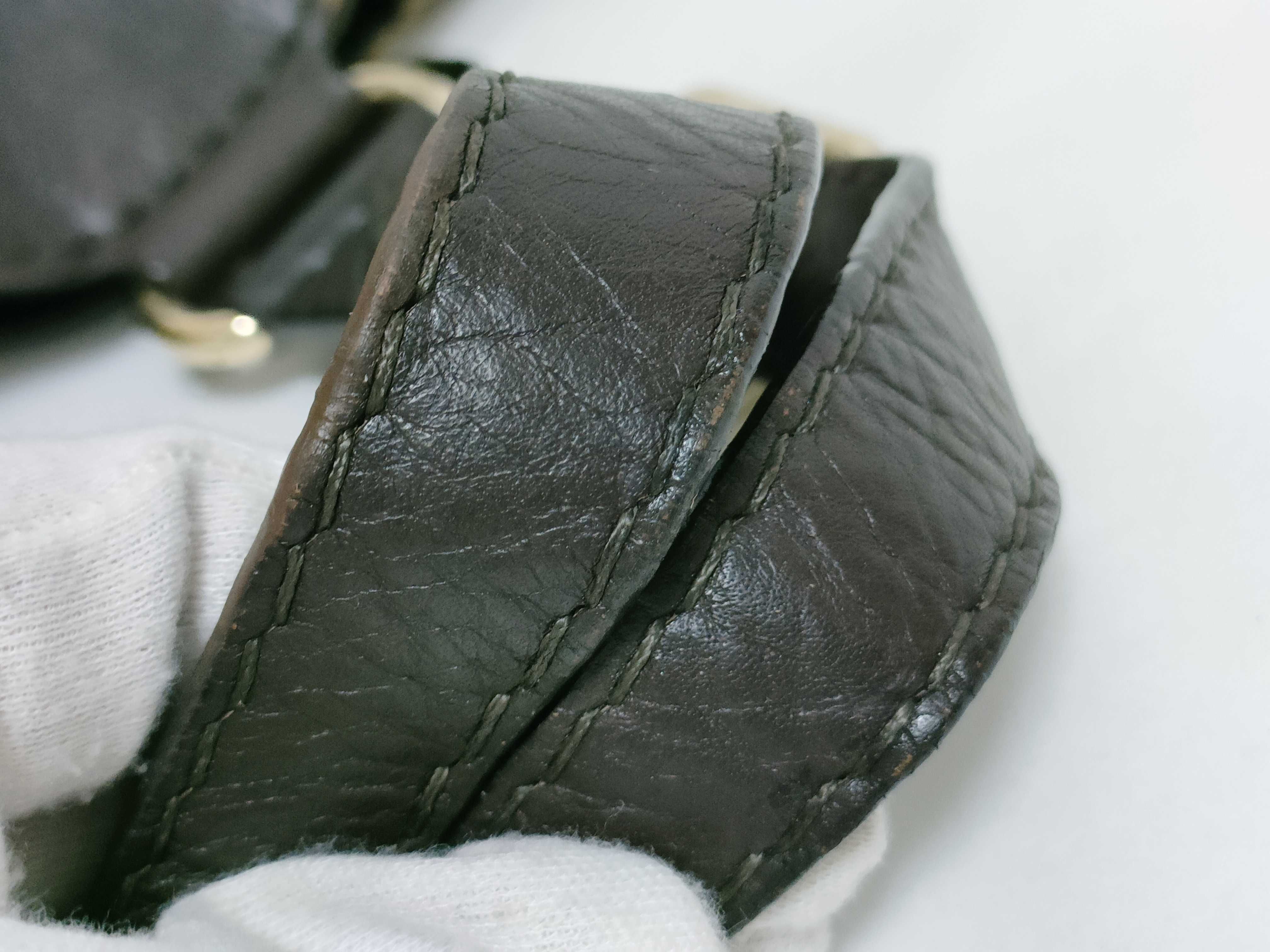 GG Canvas Shoulder Bag with Gold Hardware — view 4
