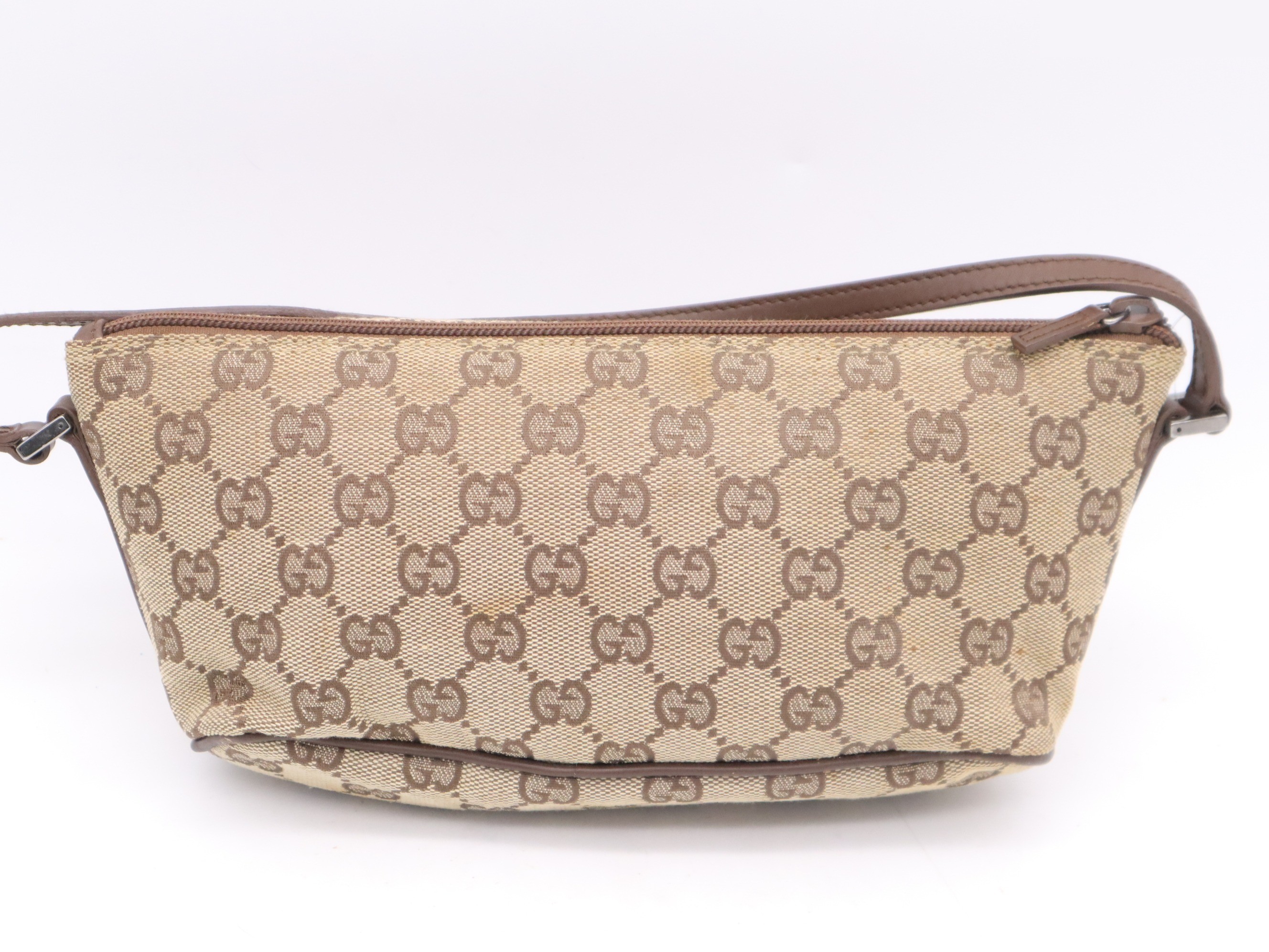 GG Canvas Mini Handbag - Beige/Brown — view 2