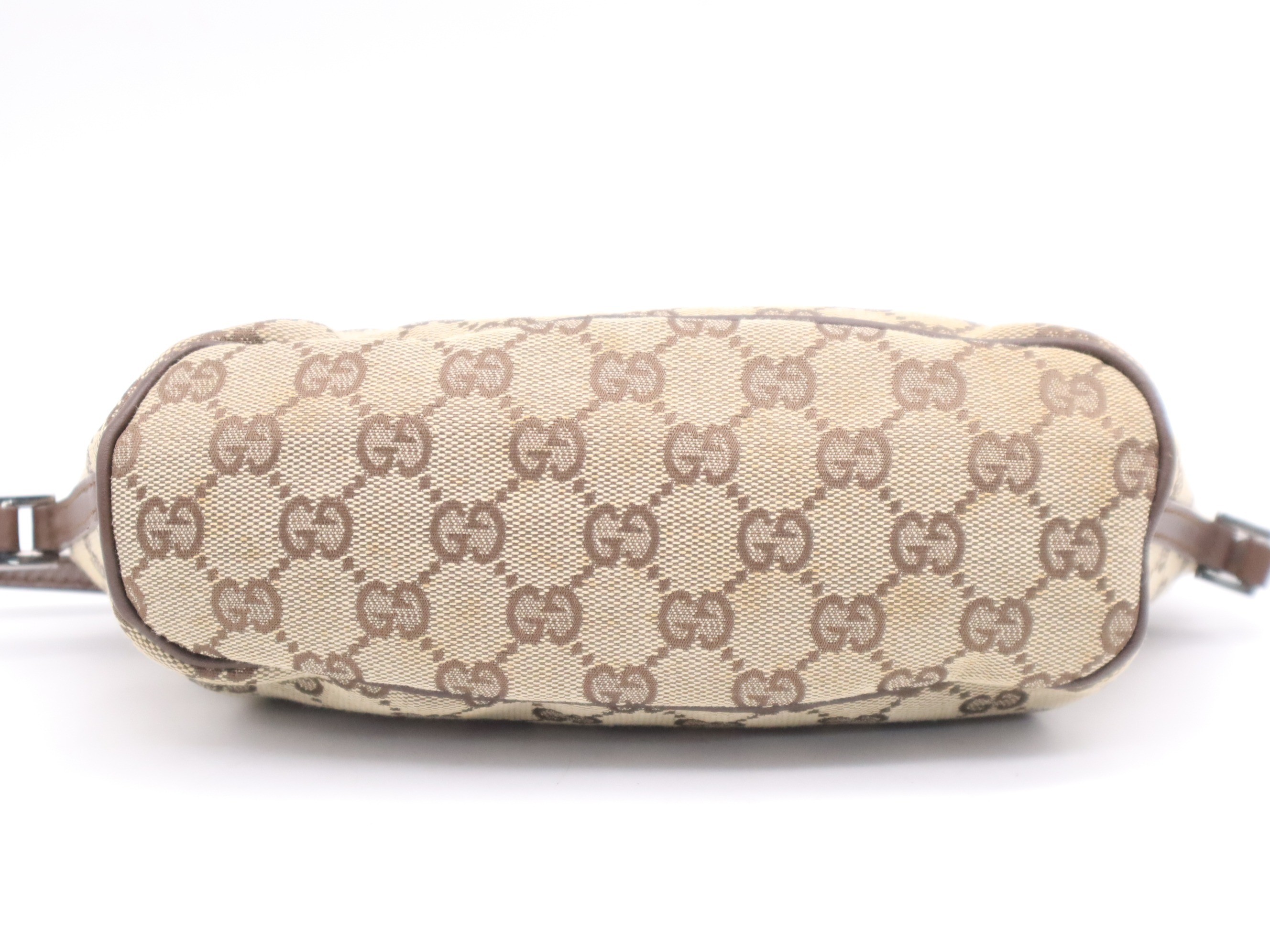 GG Canvas Mini Handbag - Beige/Brown — view 4