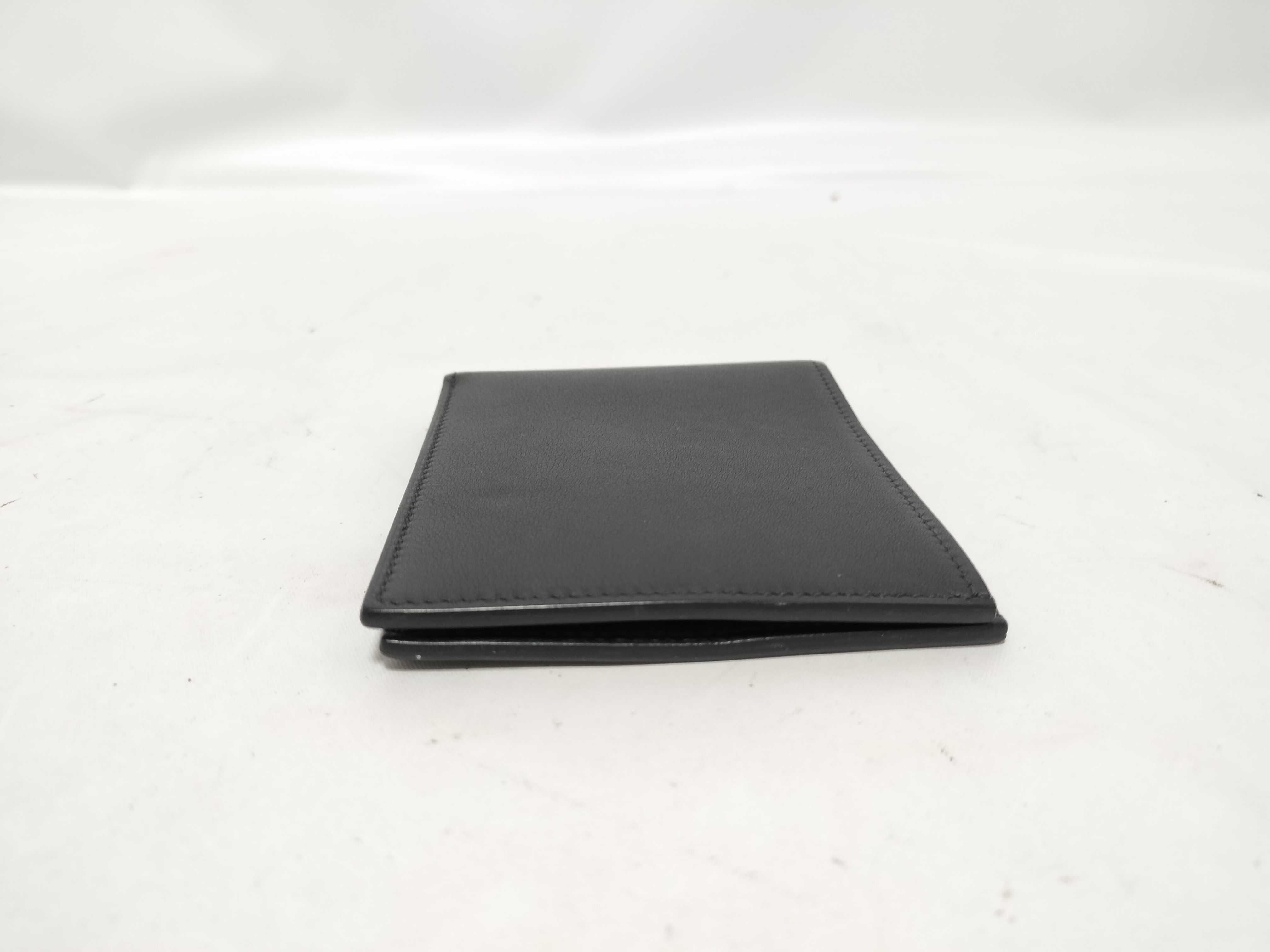 Citizen Twill Compact Wallet Silk In Swift Black B Stamp Billfold — view 4