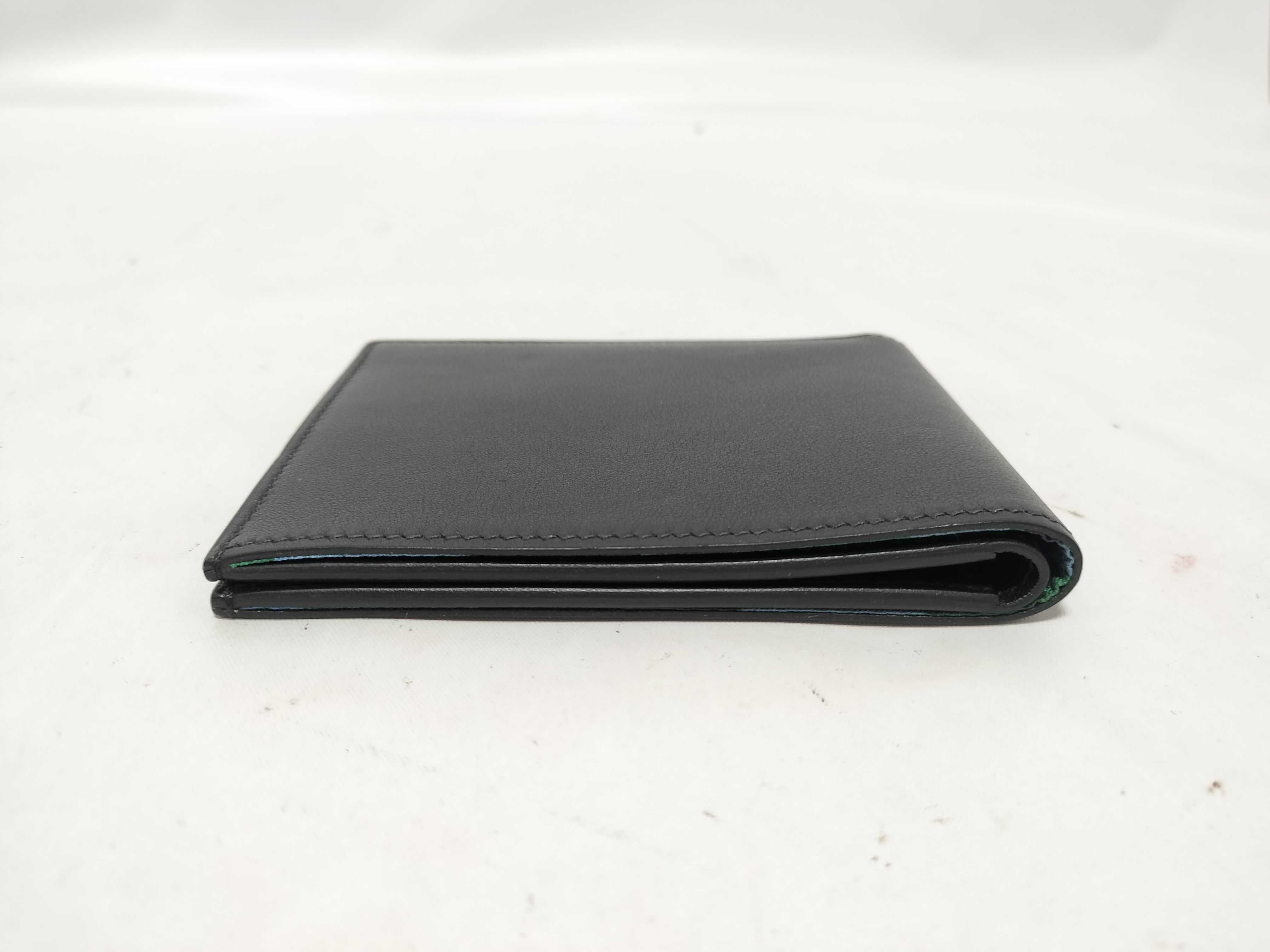 Citizen Twill Compact Wallet Silk In Swift Black B Stamp Billfold — view 5