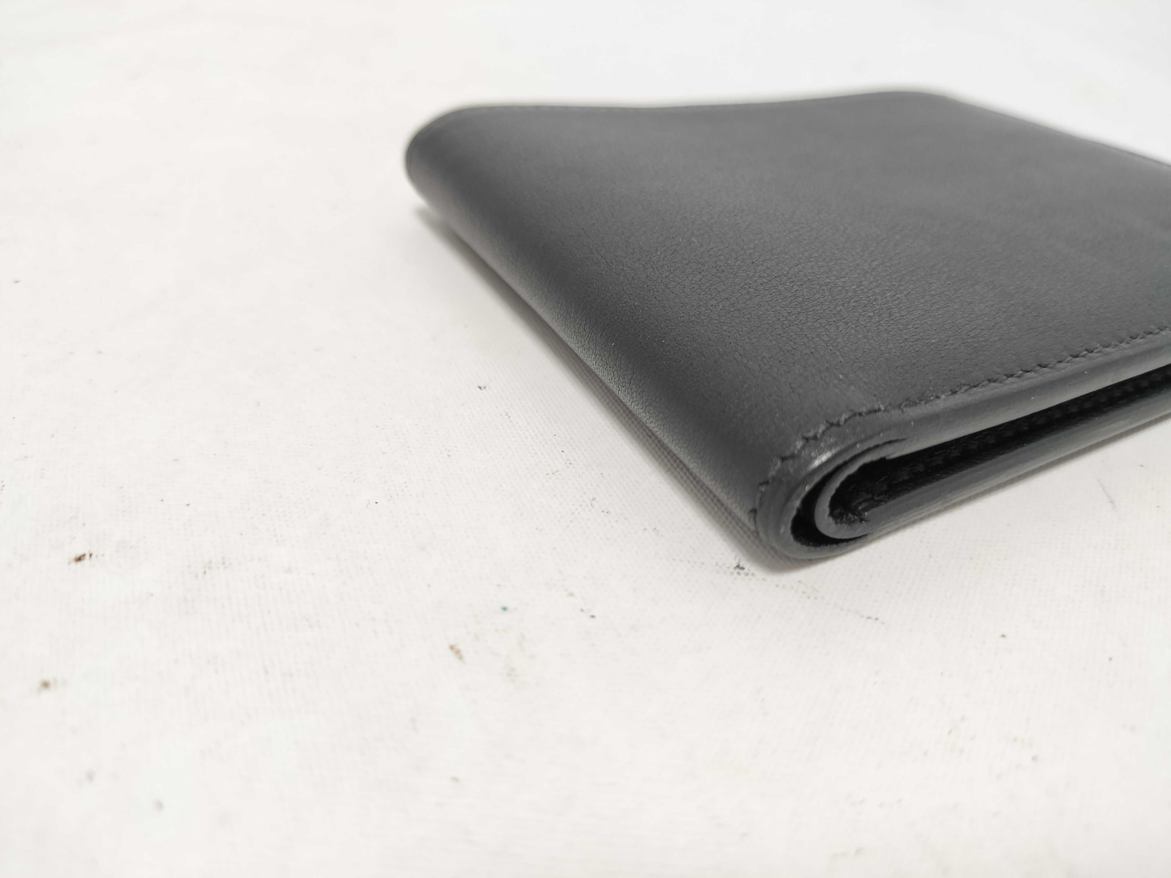 Citizen Twill Compact Wallet Silk In Swift Black B Stamp Billfold — view 6