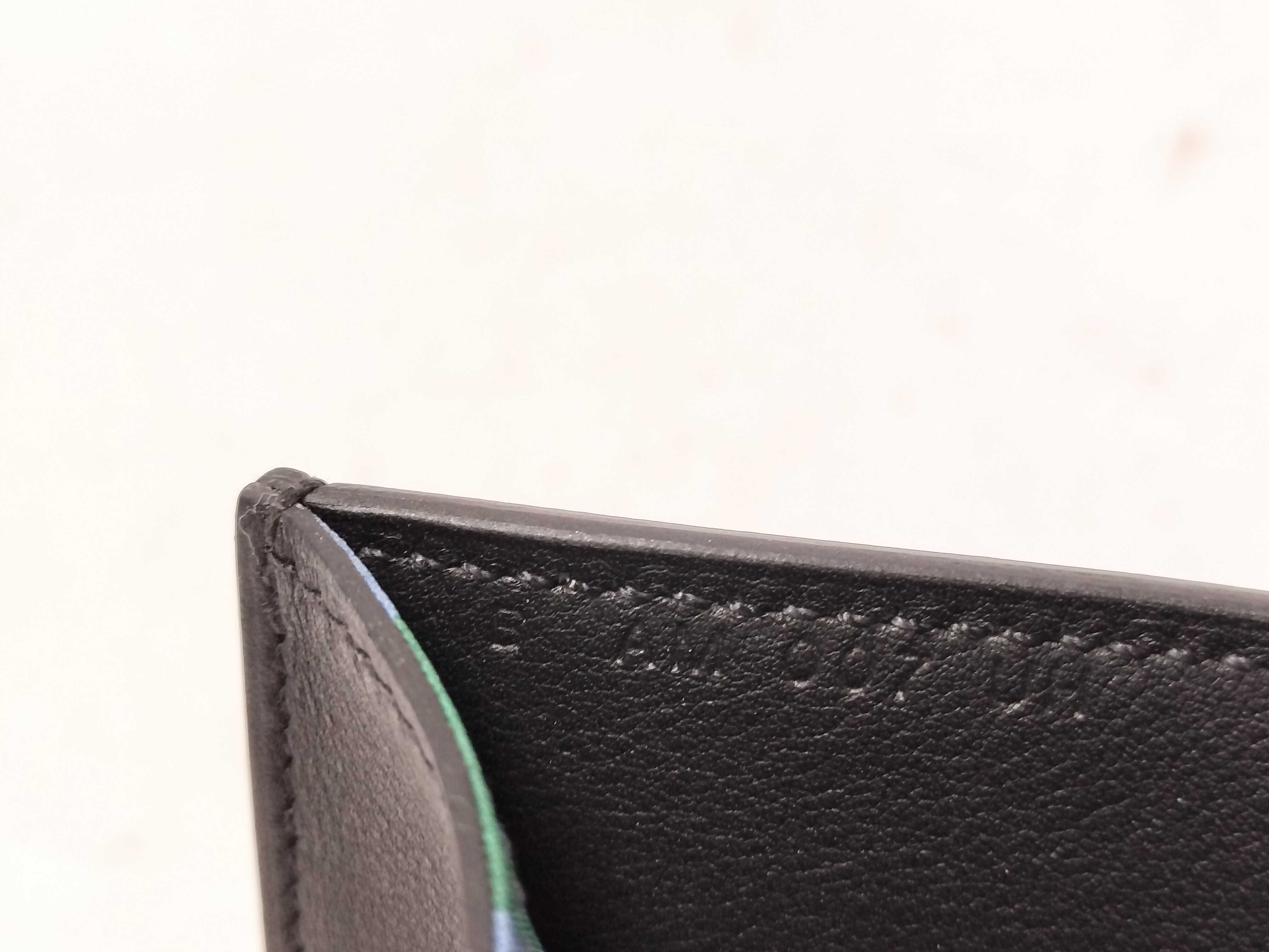 Citizen Twill Compact Wallet Silk In Swift Black B Stamp Billfold — view 10