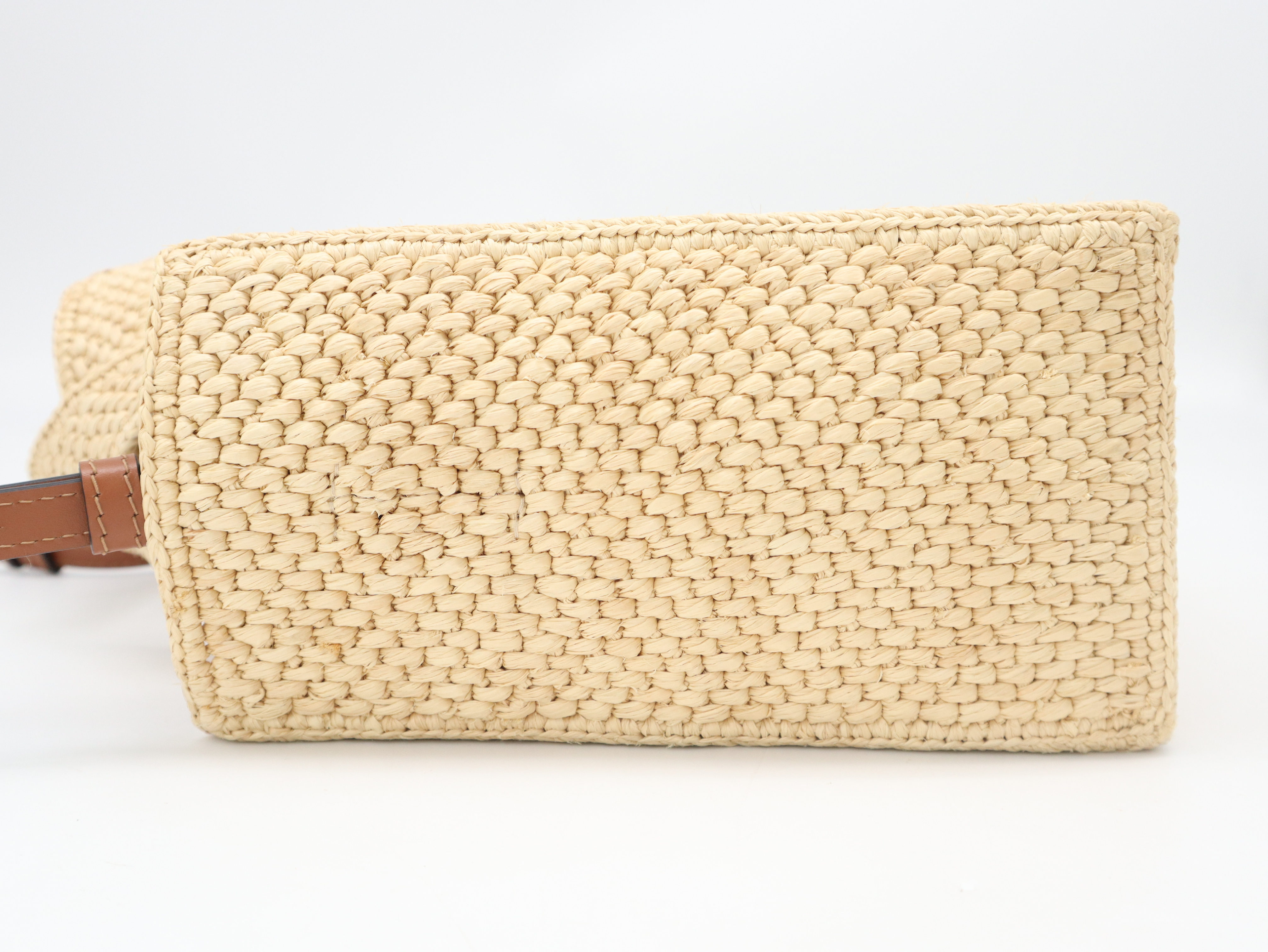 A685B59X03 Font 2-Way Raffia Tote Bag — view 3