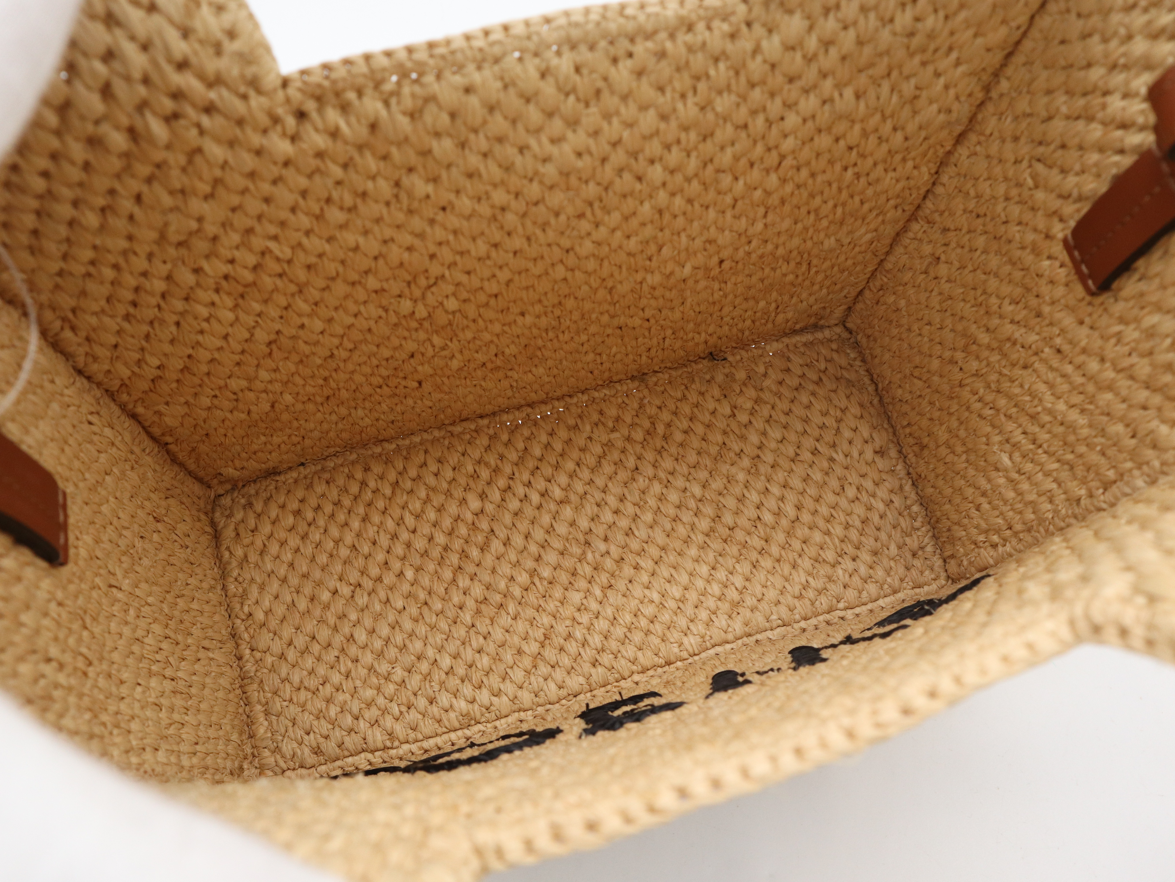 A685B59X03 Font 2-Way Raffia Tote Bag — view 8