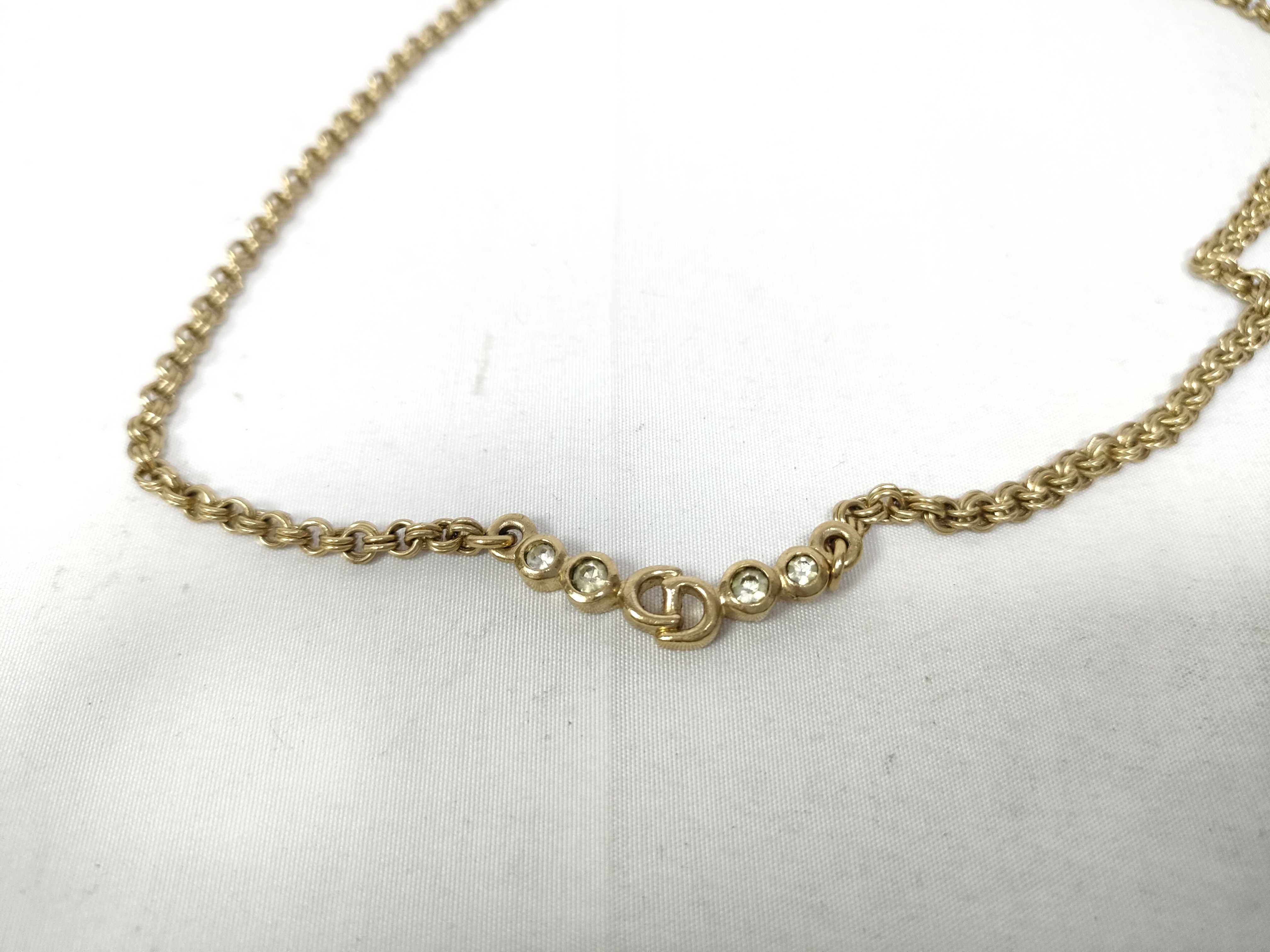 necklace with CD logo — view 2