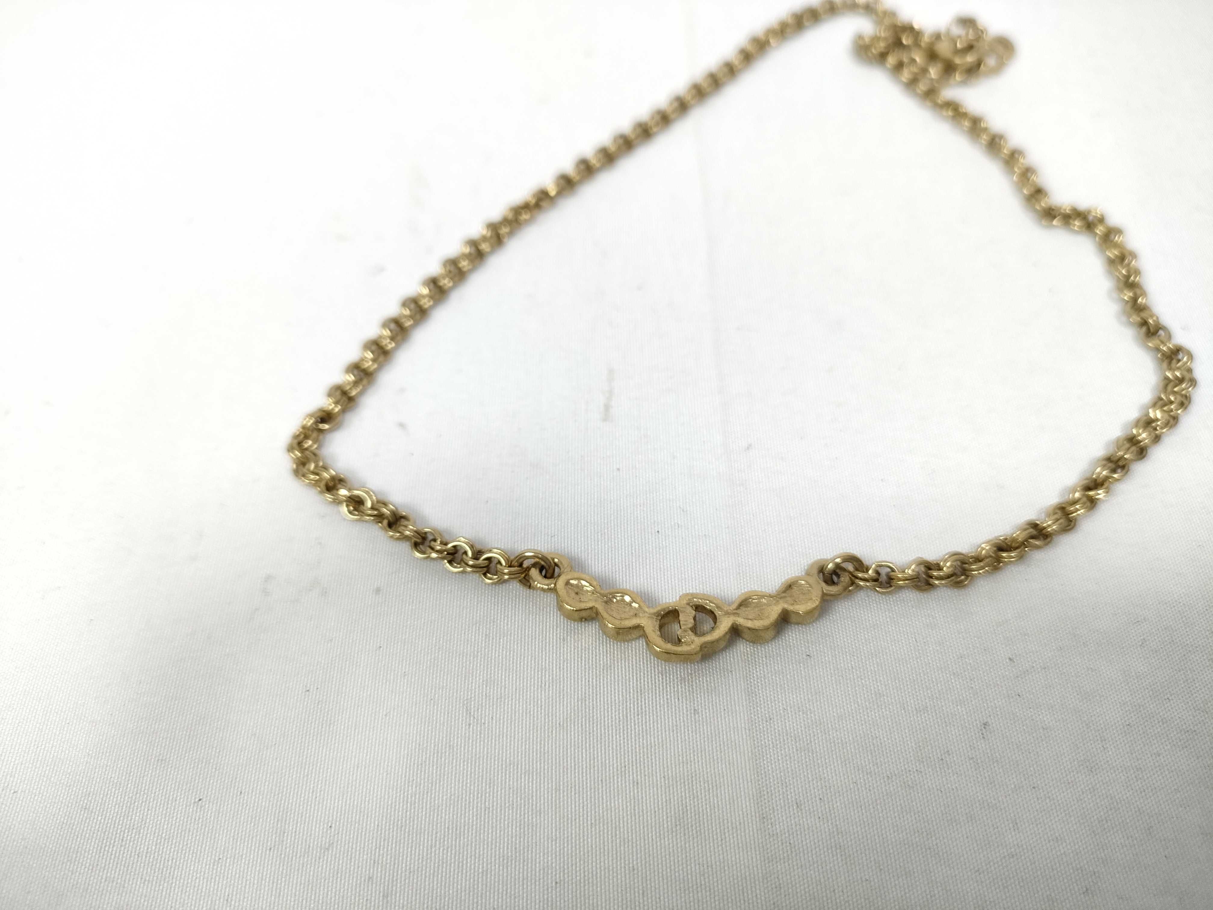 necklace with CD logo — view 3
