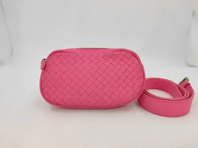 Body Bag, Intrecciato Leather Shoulder Bag