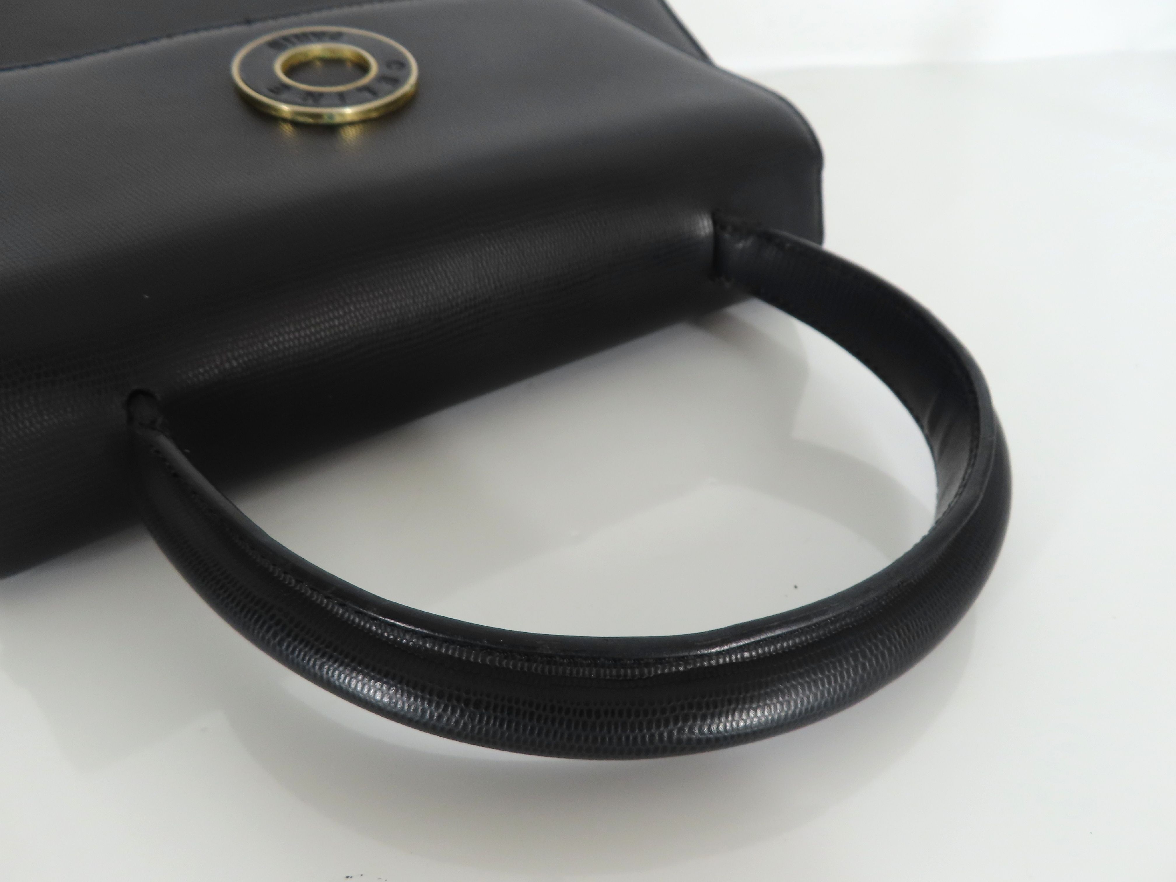 Circle Logo Leather Handbag — view 3