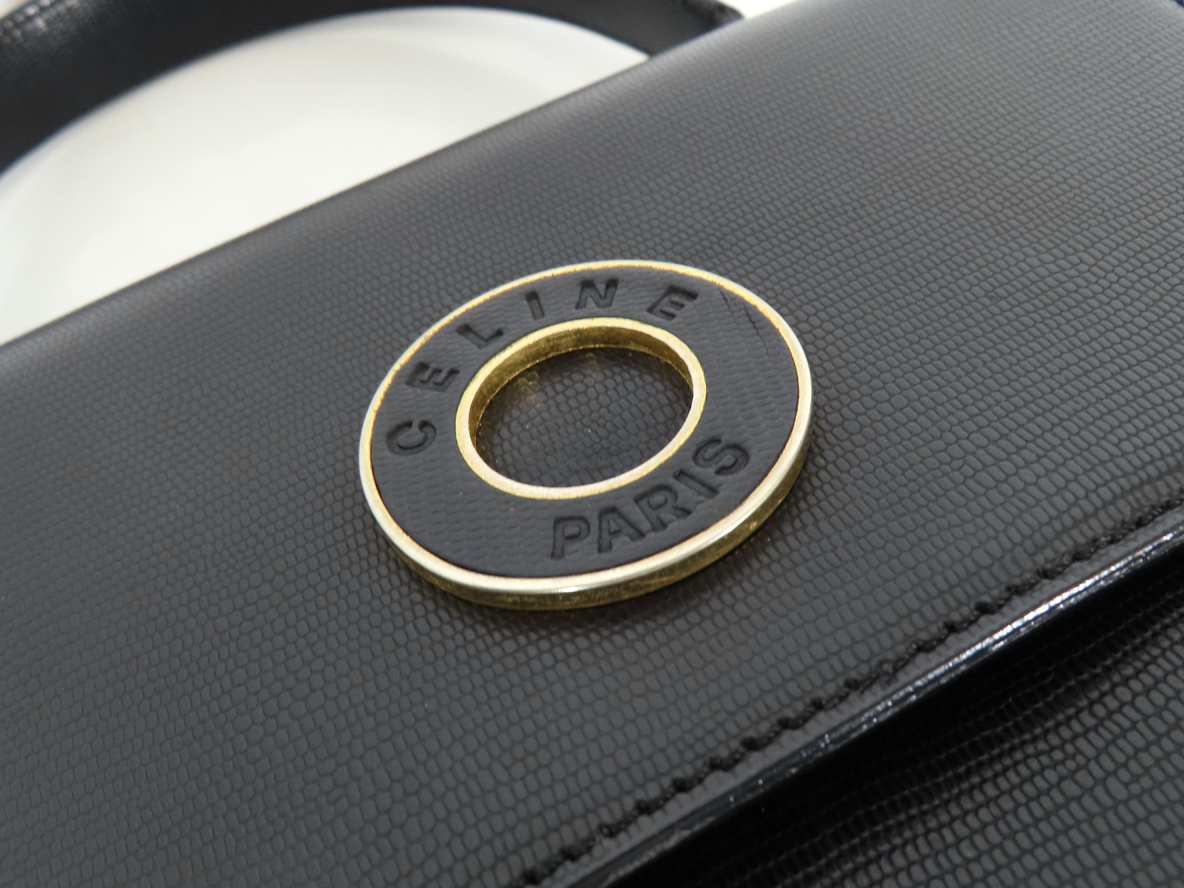 Circle Logo Leather Handbag — view 8