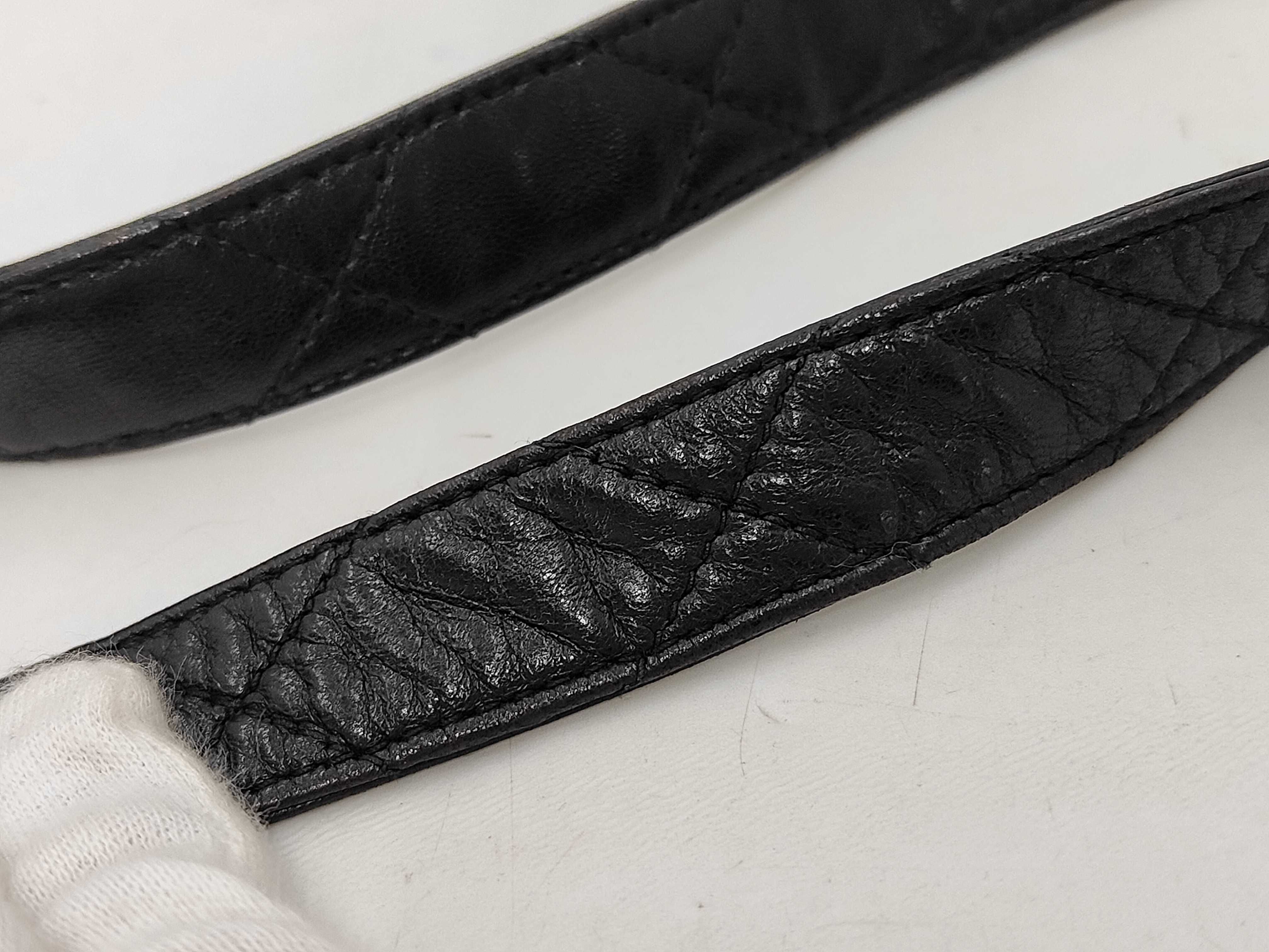 Lambskin Mat Fringe Ball Chain Shoulder Bag — view 4