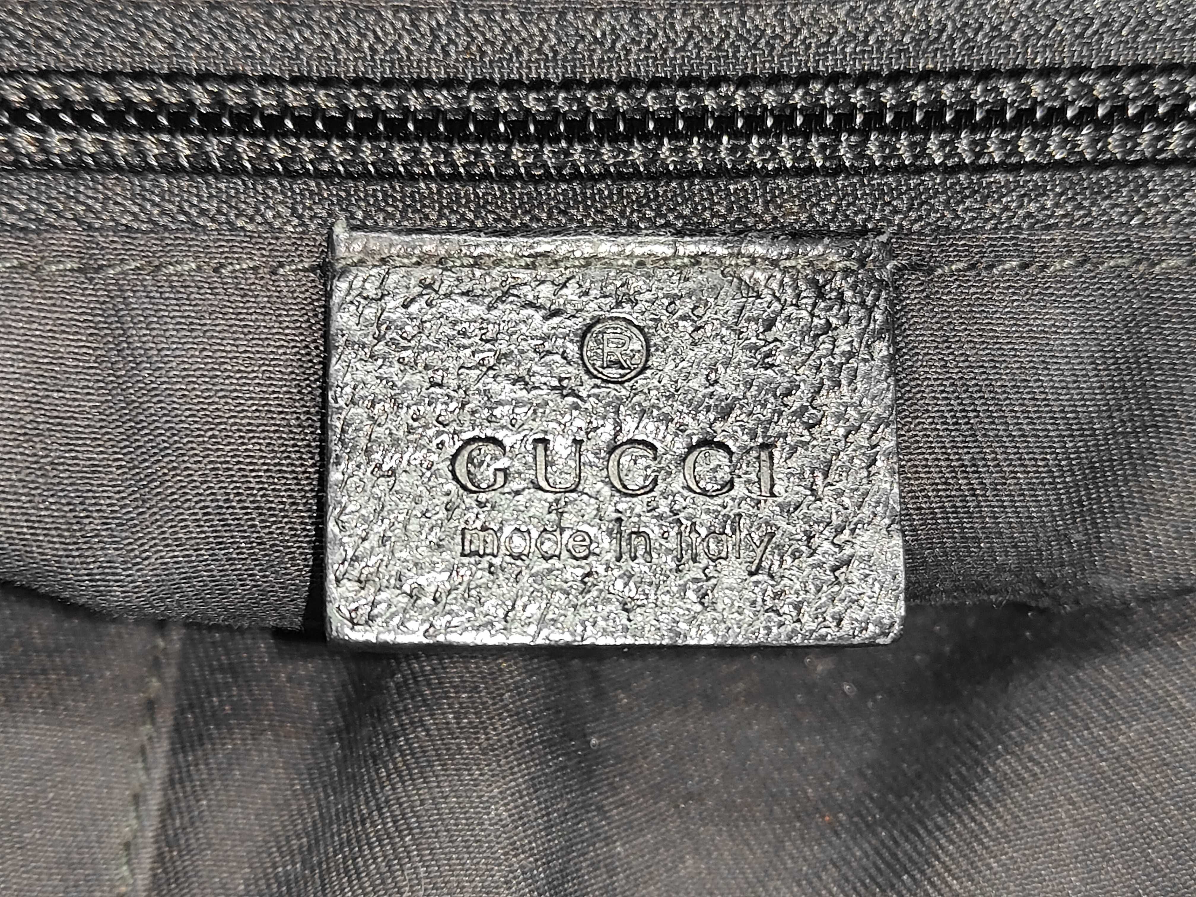 Sherry Line Handbag, GG Canvas, Black, 181092 002404 (Shoulder Bag) — view 7