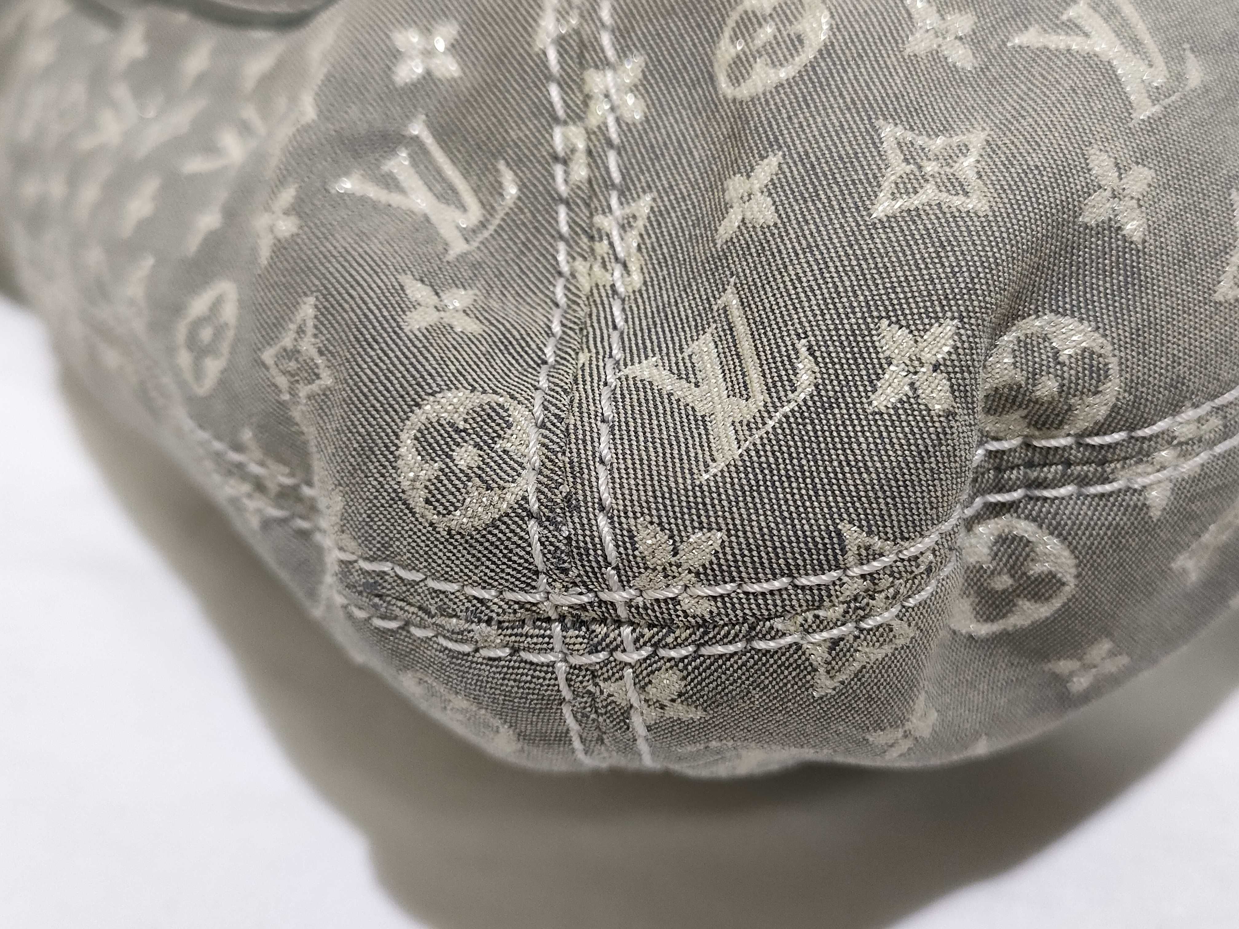 Monogram Denim Louis Vuitton 2-way Monogram Tote Bag — view 6