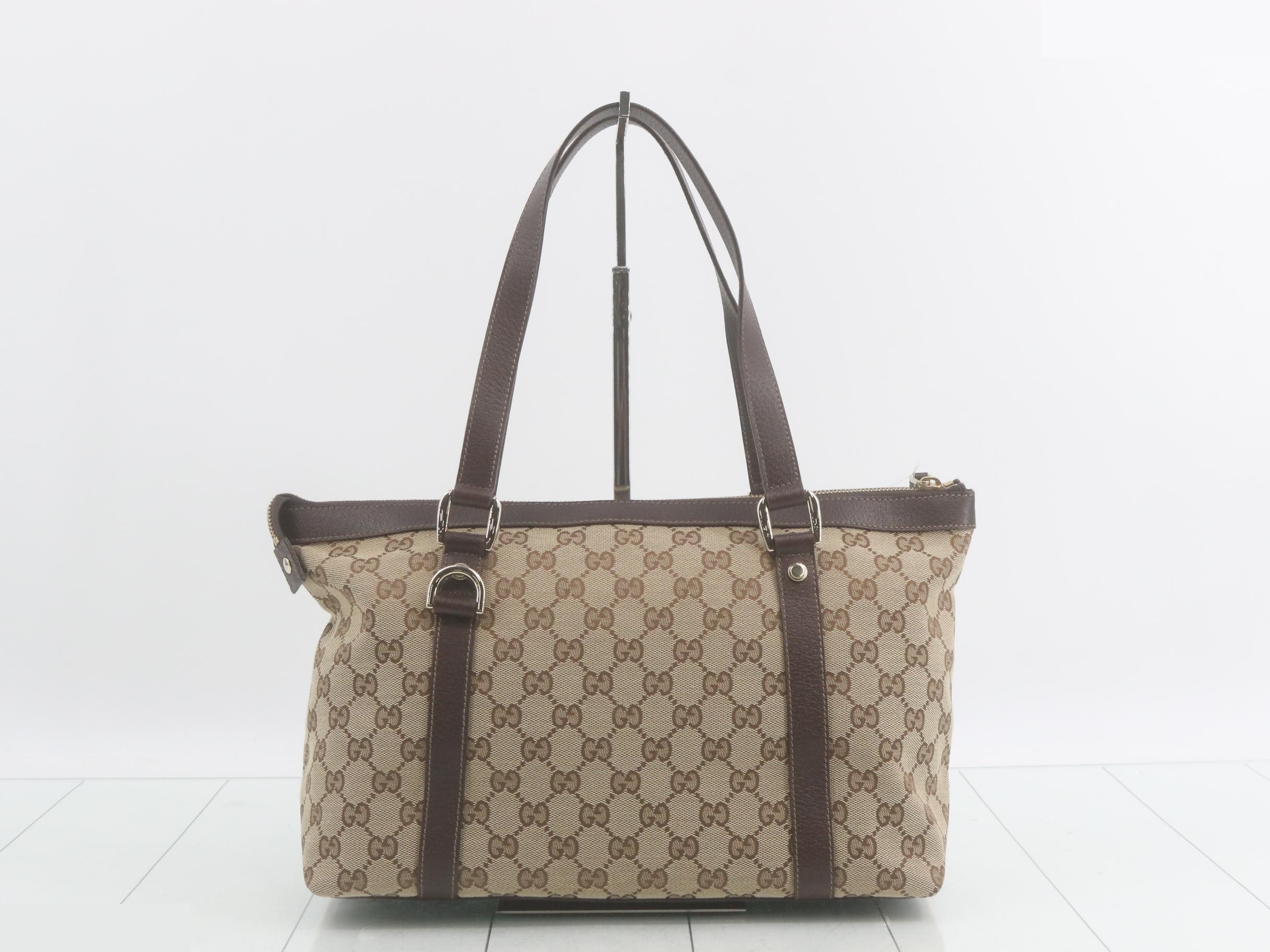 141470 Gucci GG Canvas Tote Bag — view 2