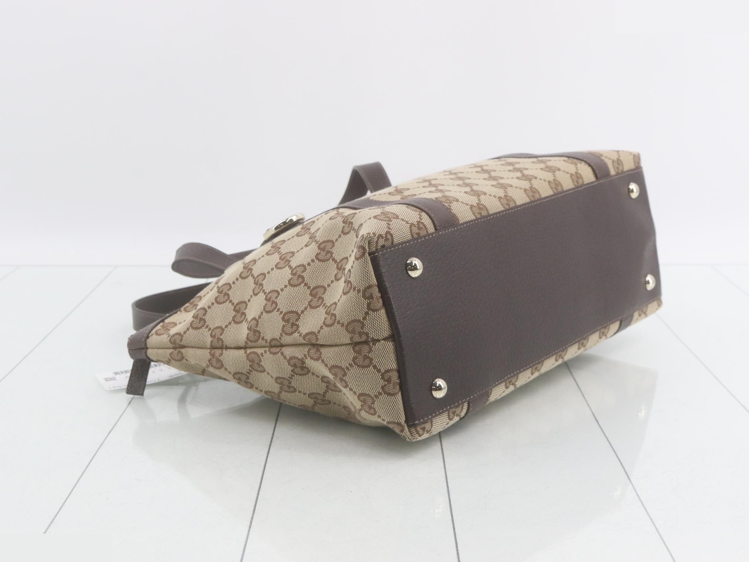 141470 Gucci GG Canvas Tote Bag — view 5