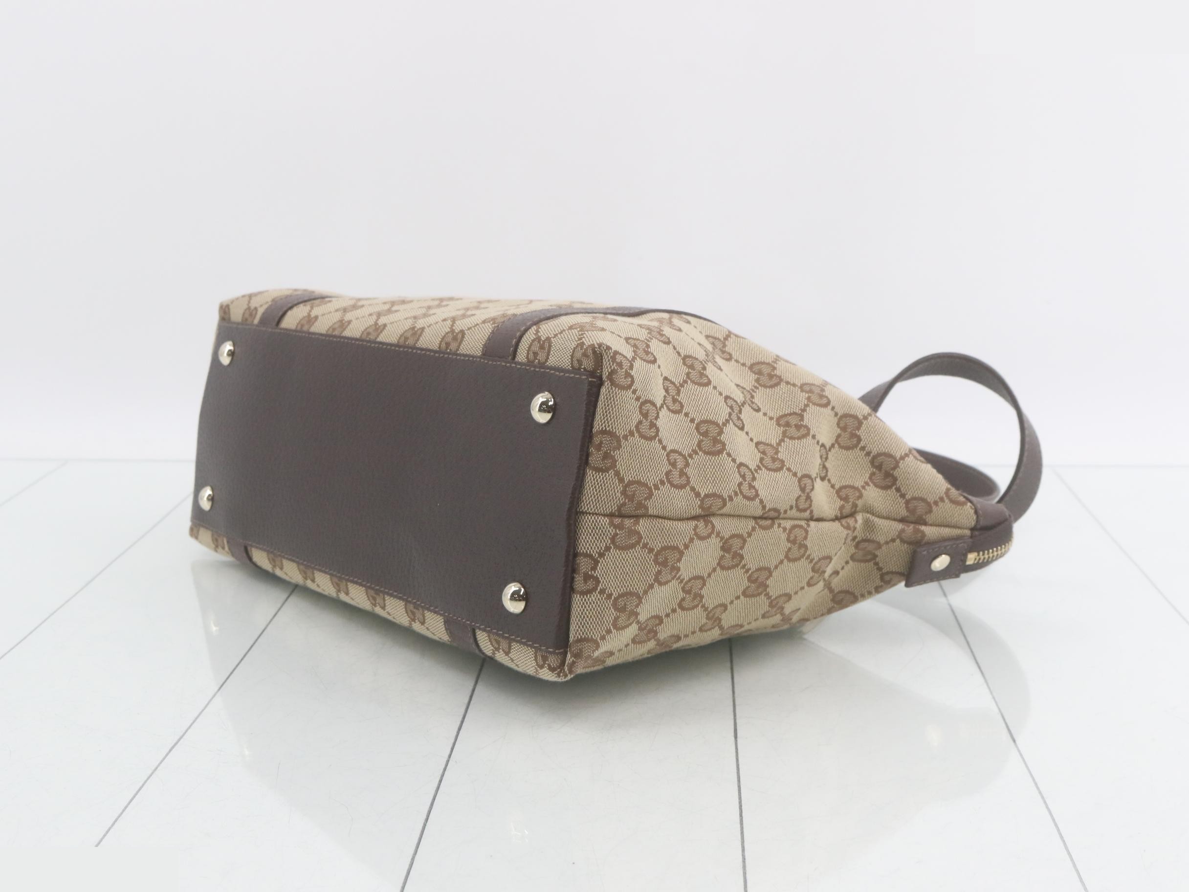 141470 Gucci GG Canvas Tote Bag — view 6