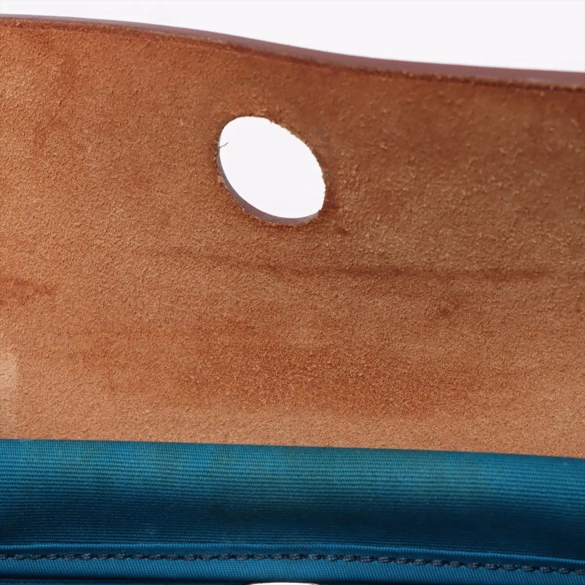 Ale Bag Zip PM Toile Officier Blue Zanzibar x Natural Silver Hardware R:2014 — view 13