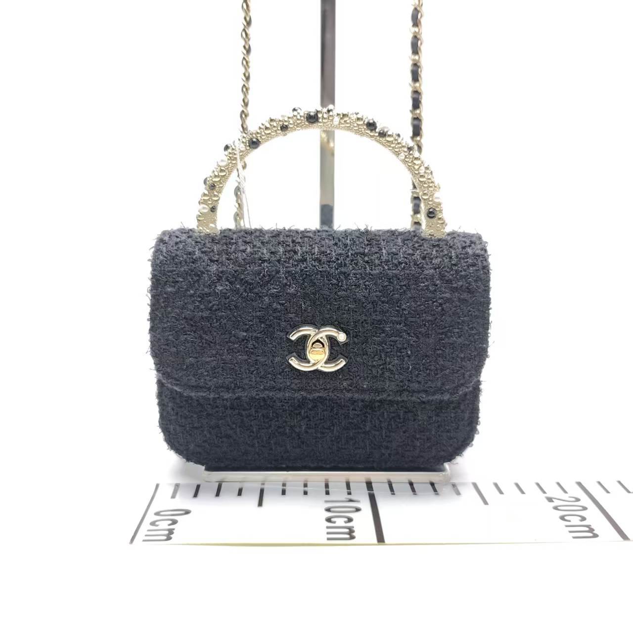 【*Shipped from: China*】CHANEL Handle Velvet nex9nagc Shoulder Bag