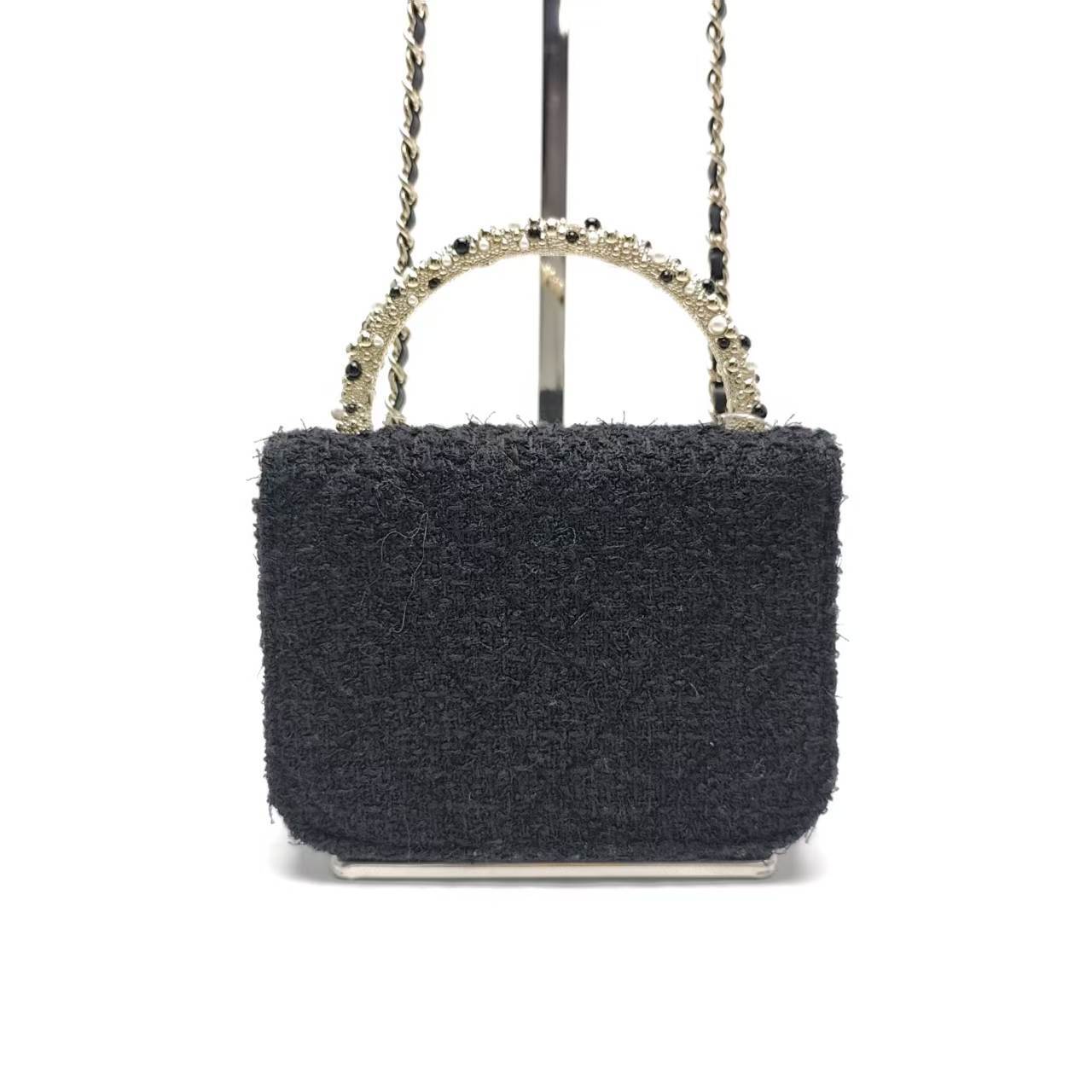 【*Shipped from: China*】CHANEL Handle Velvet nex9nagc Shoulder Bag — view 2