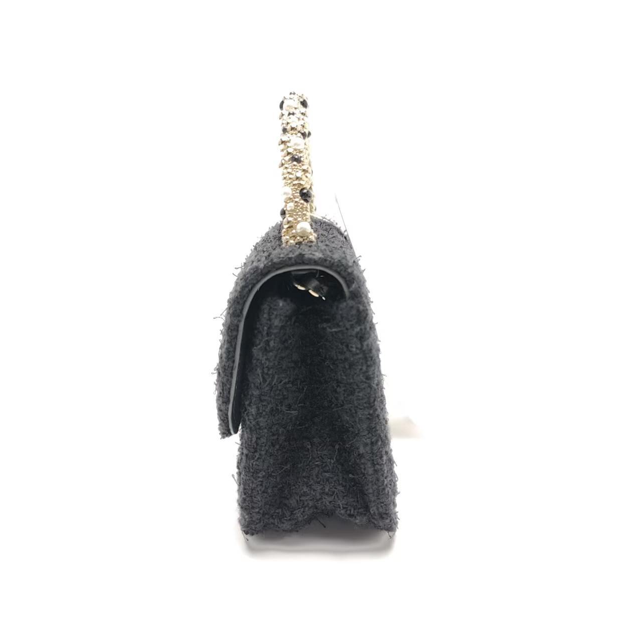 【*Shipped from: China*】CHANEL Handle Velvet nex9nagc Shoulder Bag — view 4