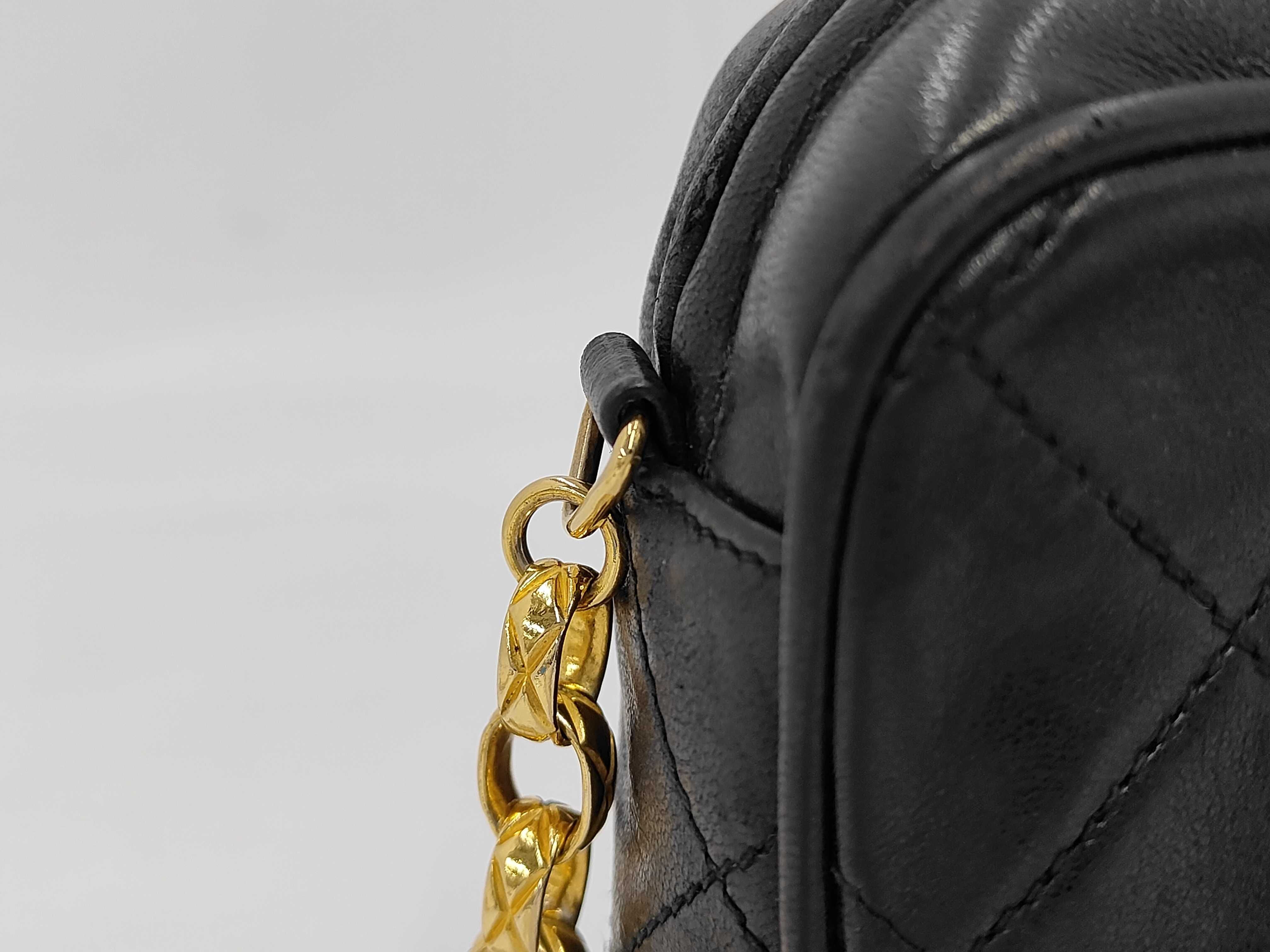 Matelassé Shoulder Bag with Fringe and Turnlock Closure — view 3
