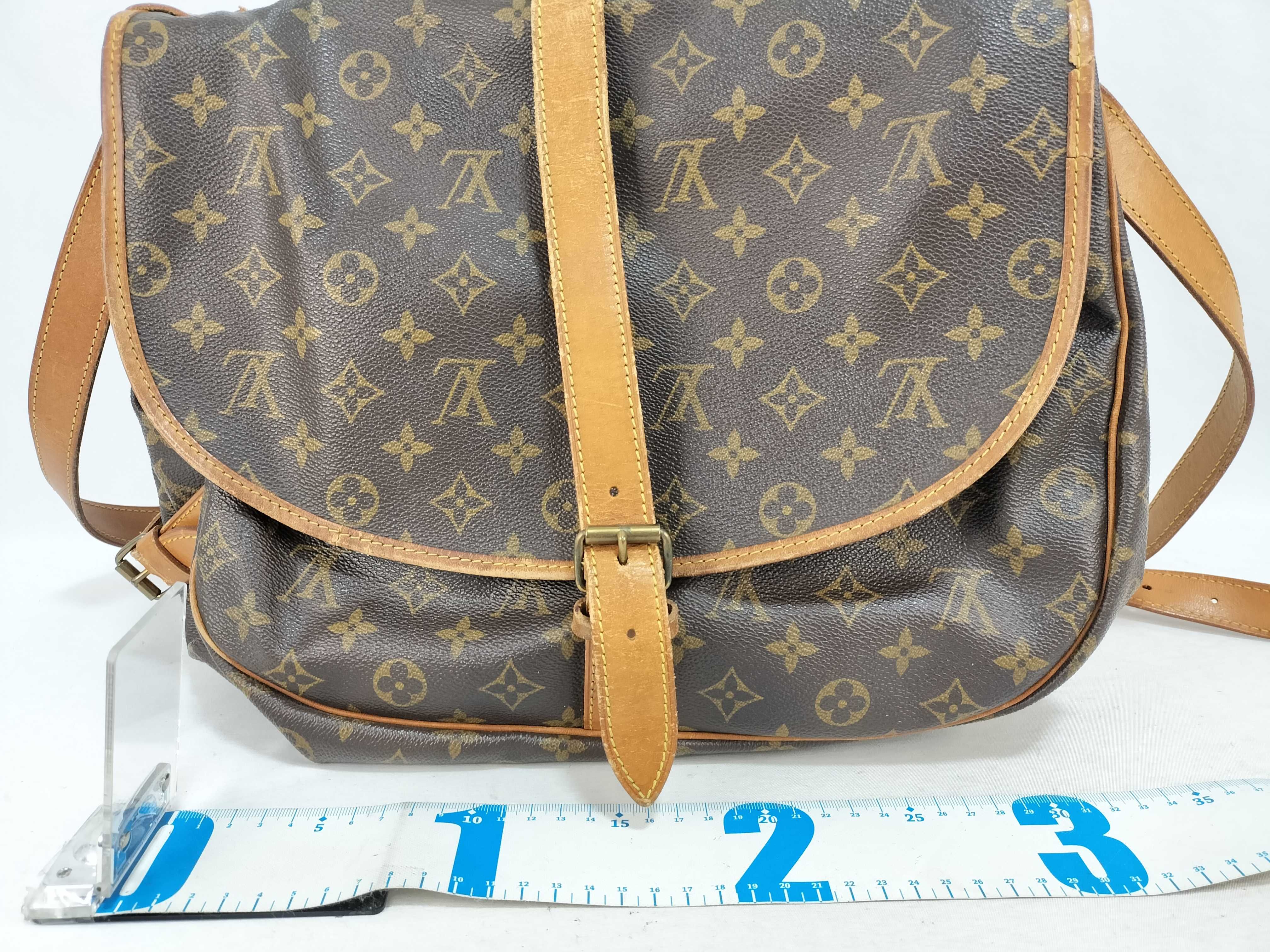 Monogram M42254 Saumur 35 Shoulder Bag — view 2