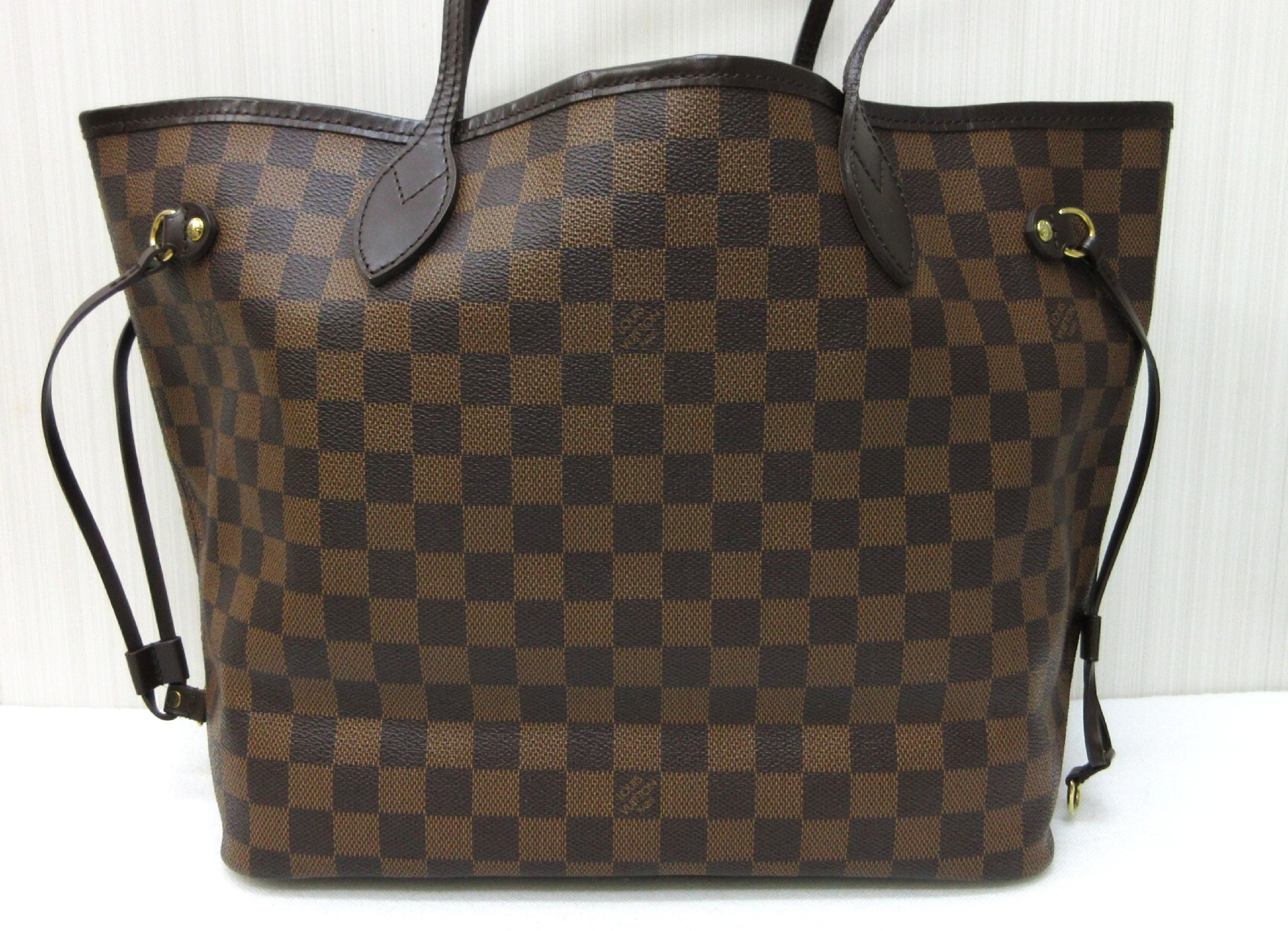 Damier Neverfull MM M51105 Tote Bag Shoulder Bag Handbag VI0089 Tote Bag — view 2