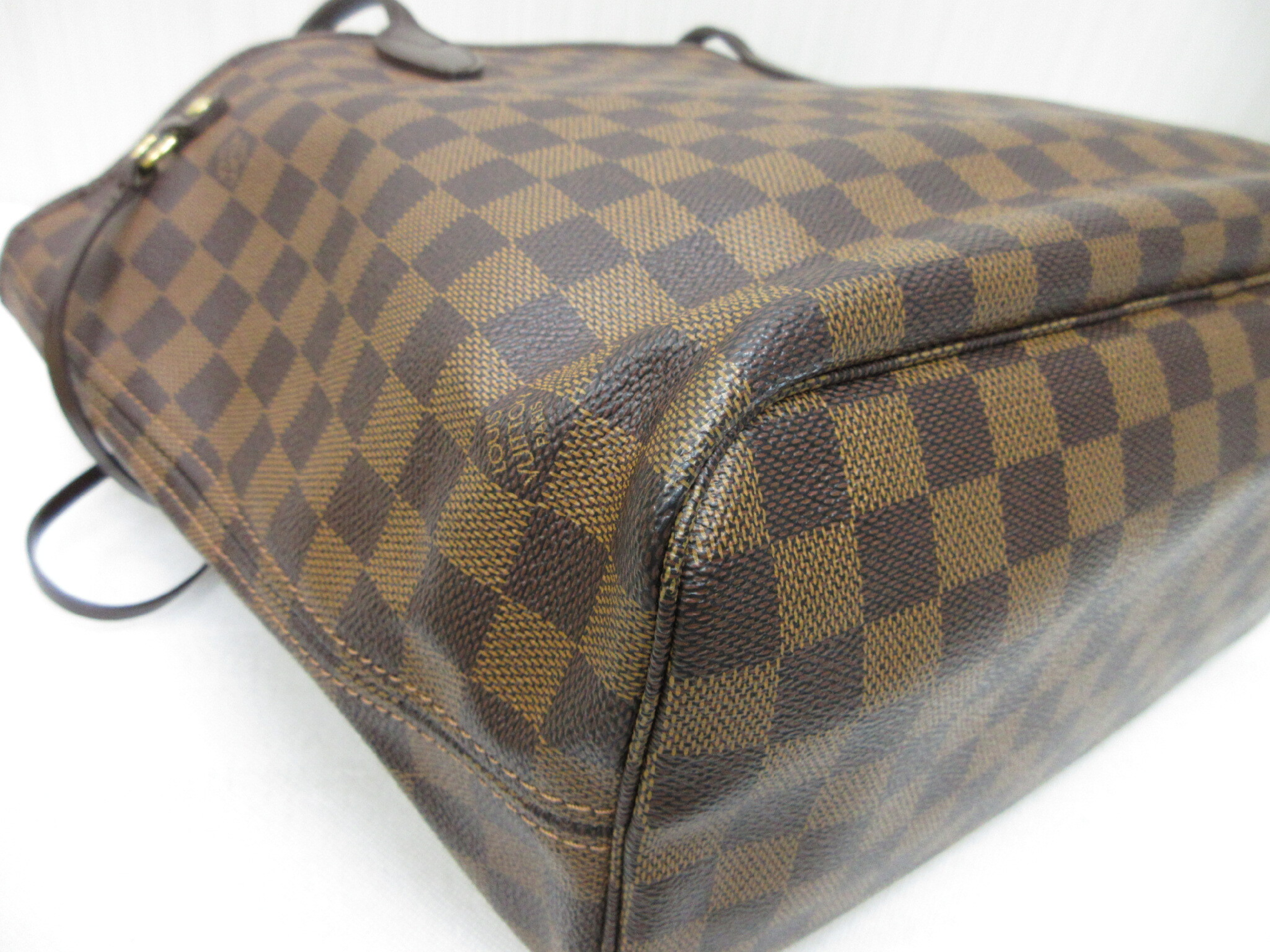 Damier Neverfull MM M51105 Tote Bag Shoulder Bag Handbag VI0089 Tote Bag — view 4