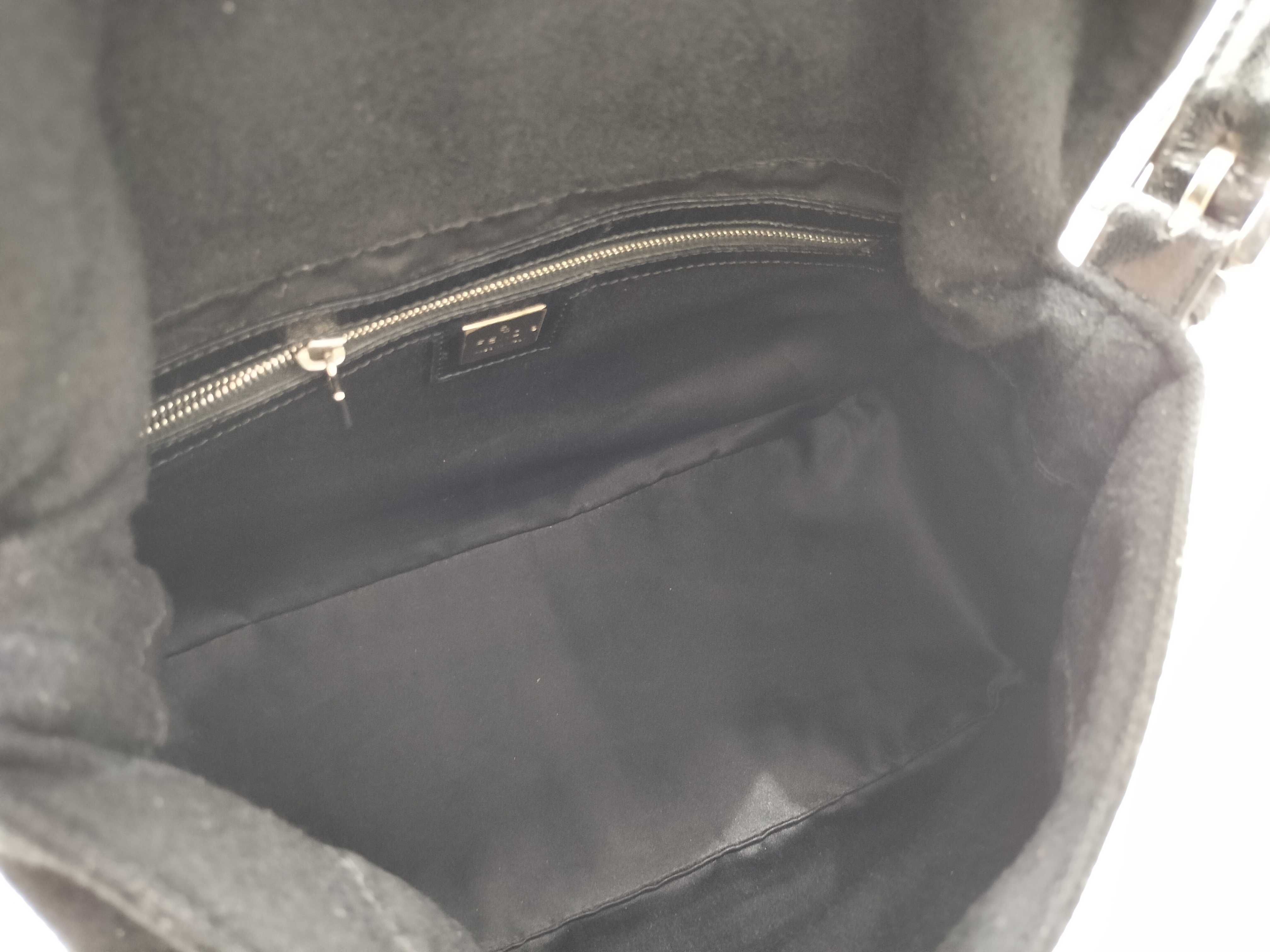Mamma Fendi Mamma Baguette felt shoulder bag — view 10