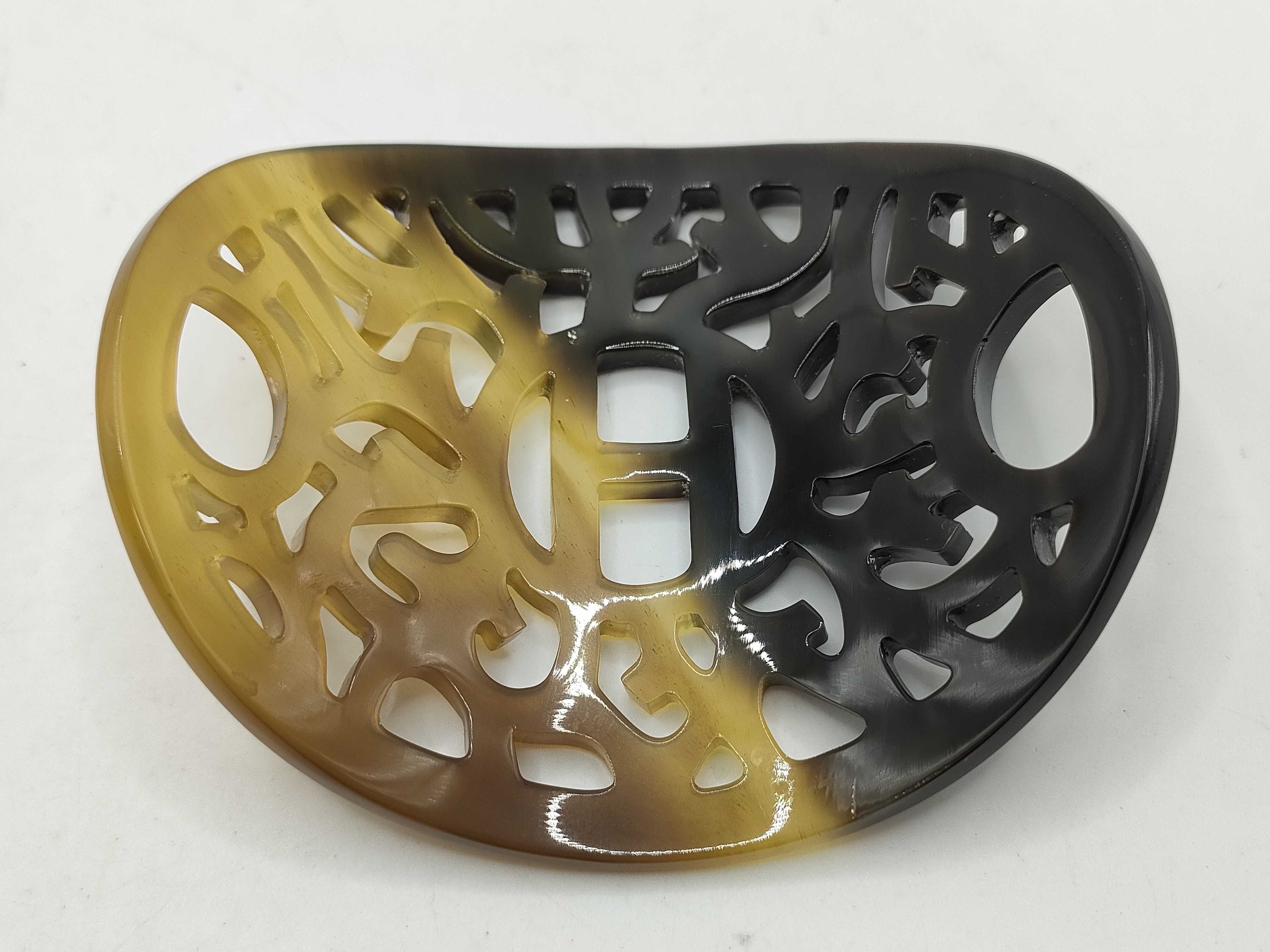 Buffalo Horn Rocaille Hair Accessory — view 4