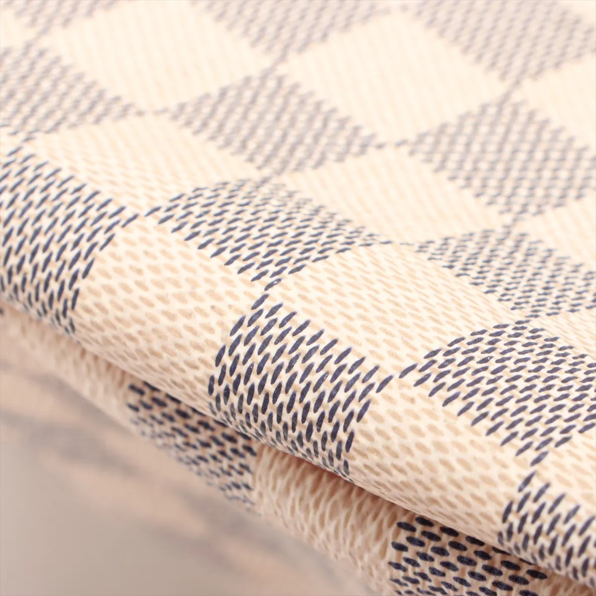 Damier Azur Keepall 50 N41430 MB4068 White with initials — view 12