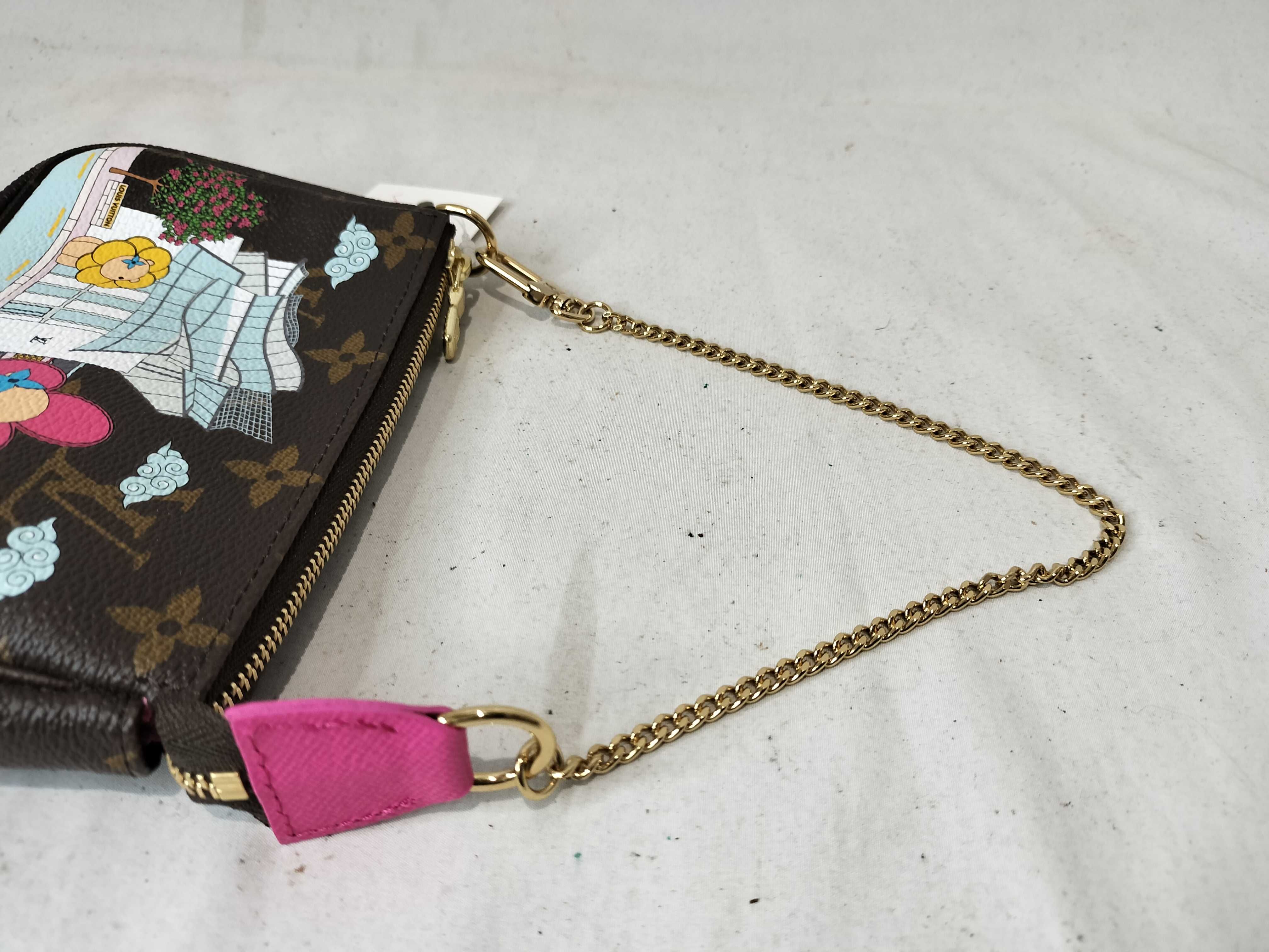 Monogram Mini Pochette Accessoires Pouch — view 3