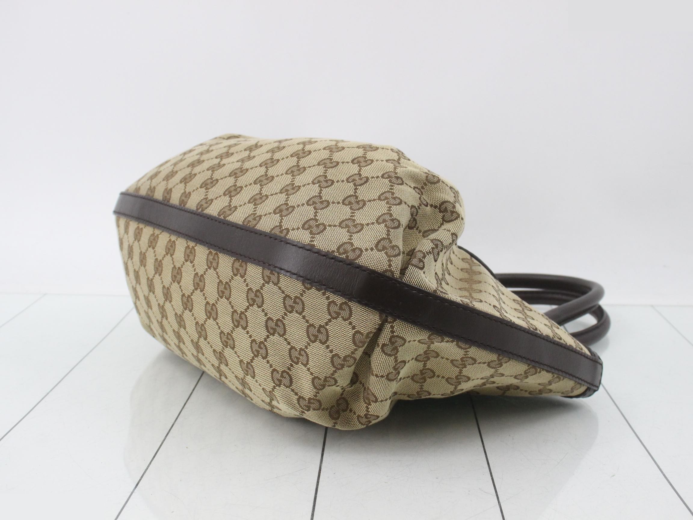 GG Canvas Studded Handbag — view 6