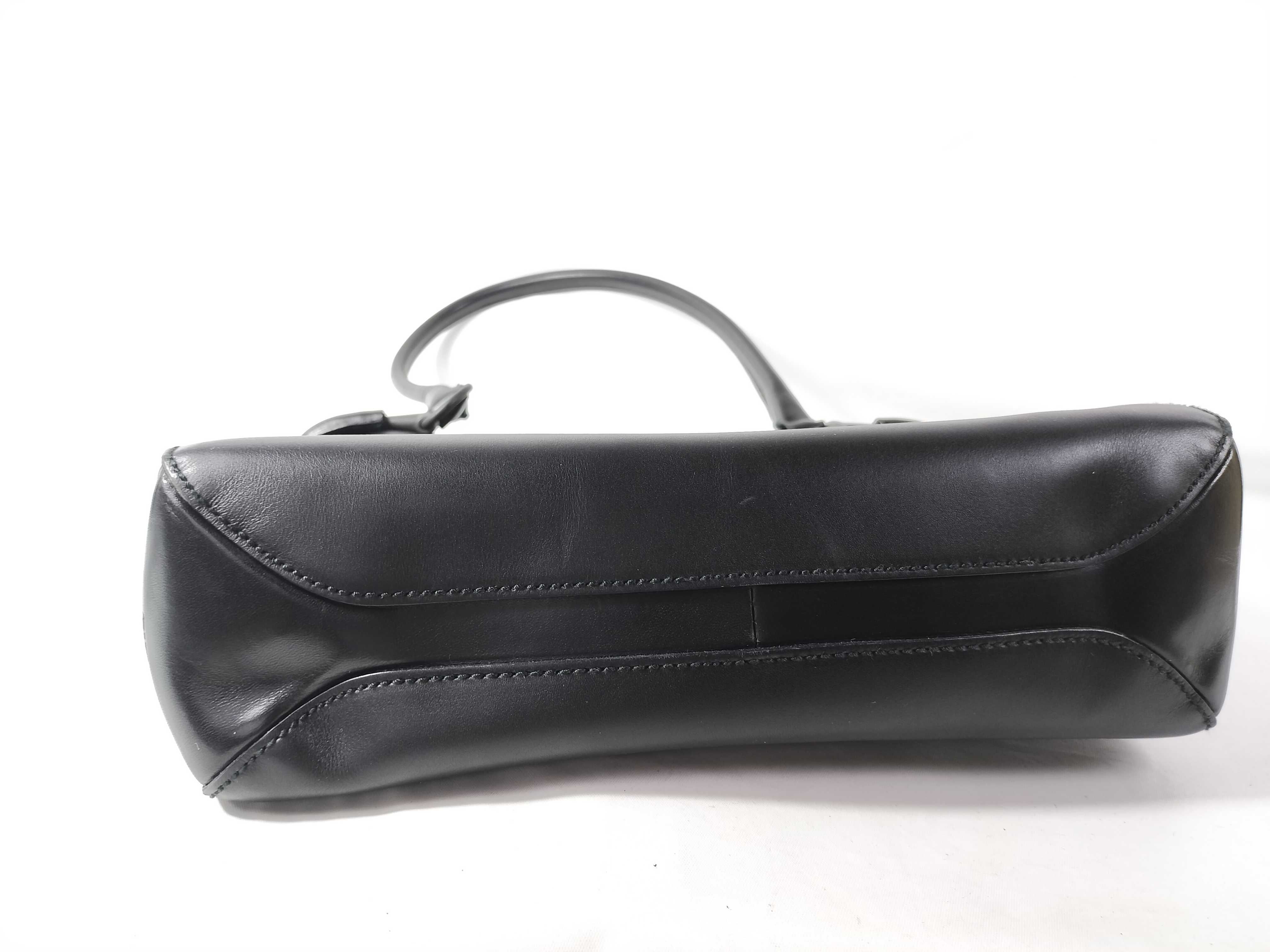 Handbag 101971 Leather Horsebit Handbag — view 11