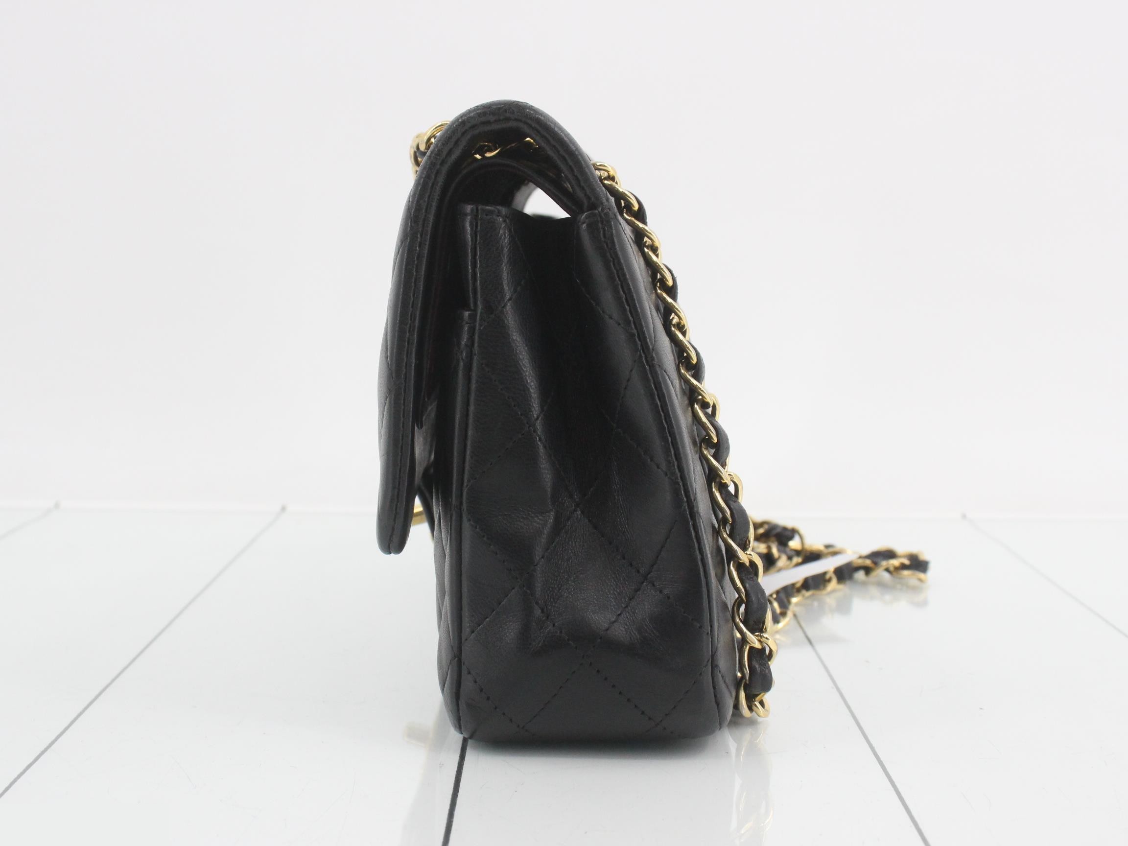 Matelassé Chain Shoulder Bag — view 3