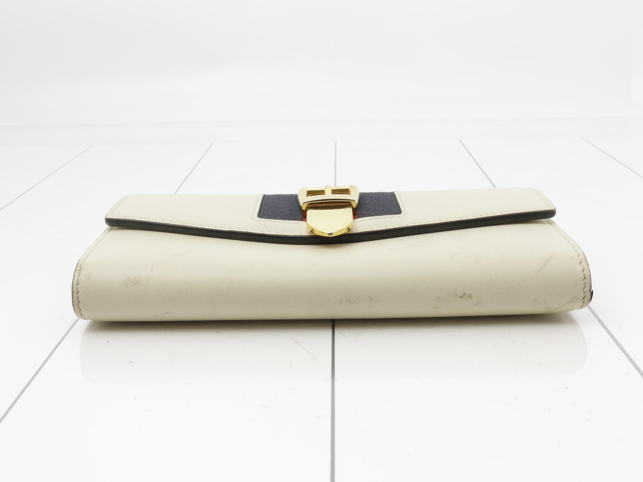 Long wallet, ivory — view 3
