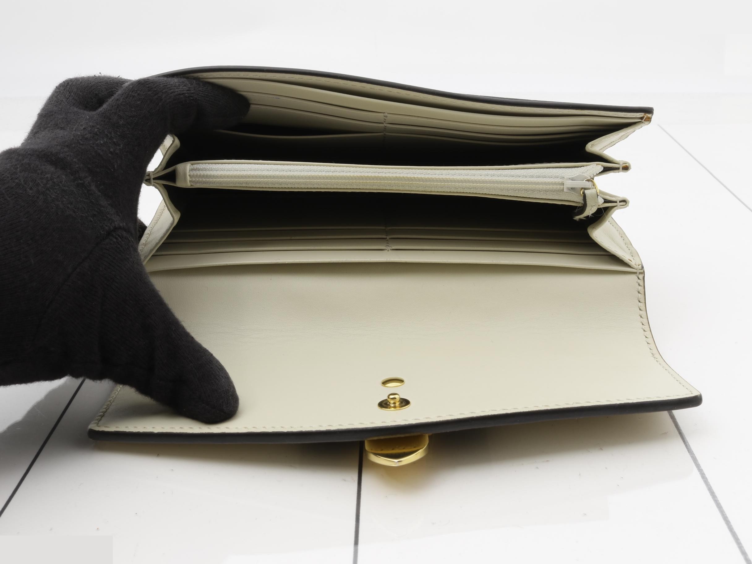 Long wallet, ivory — view 4