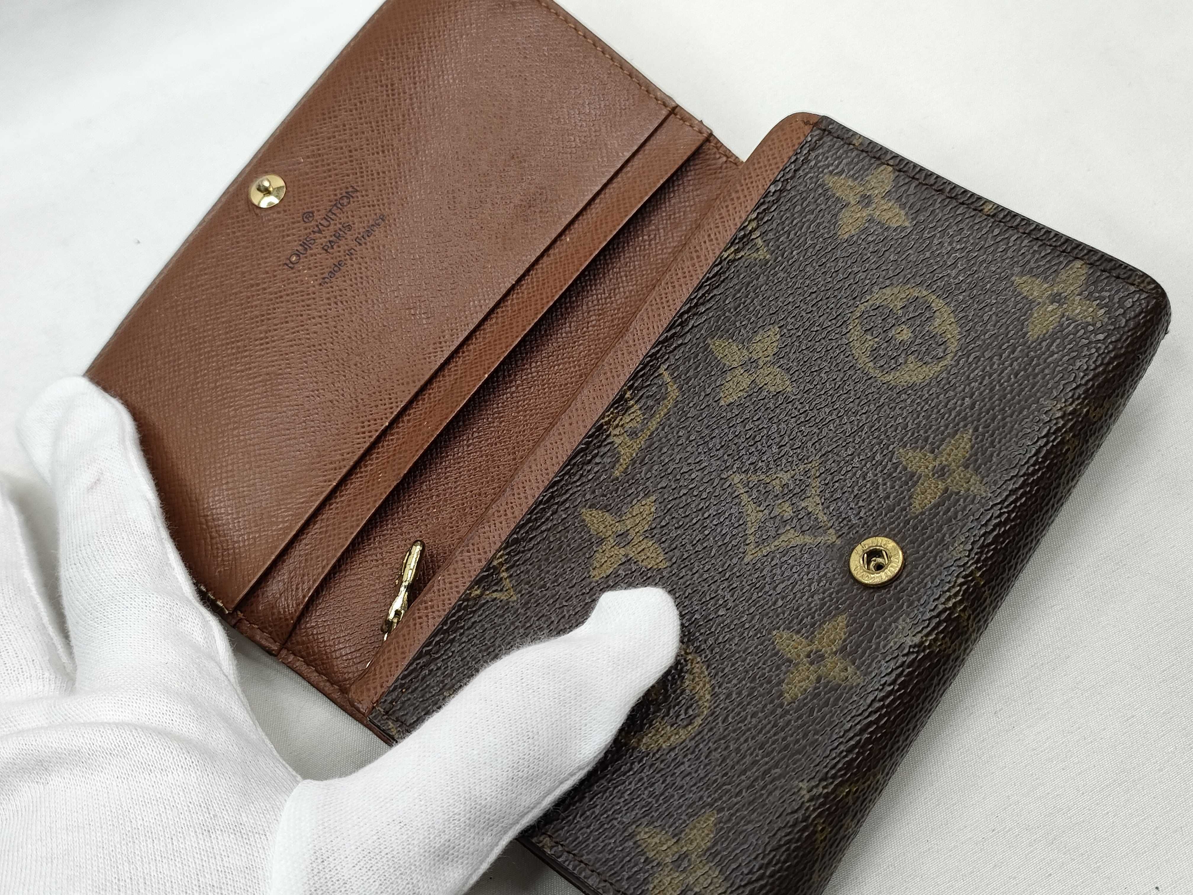 Monogram Louis Vuitton Monogram Tresor Wallet — view 8
