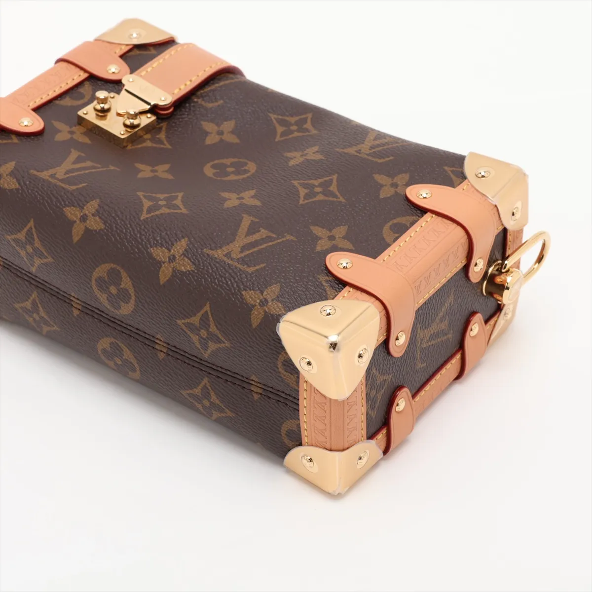 Monogram Side Trunk PM M46815 Brown (RFID detected) — view 3